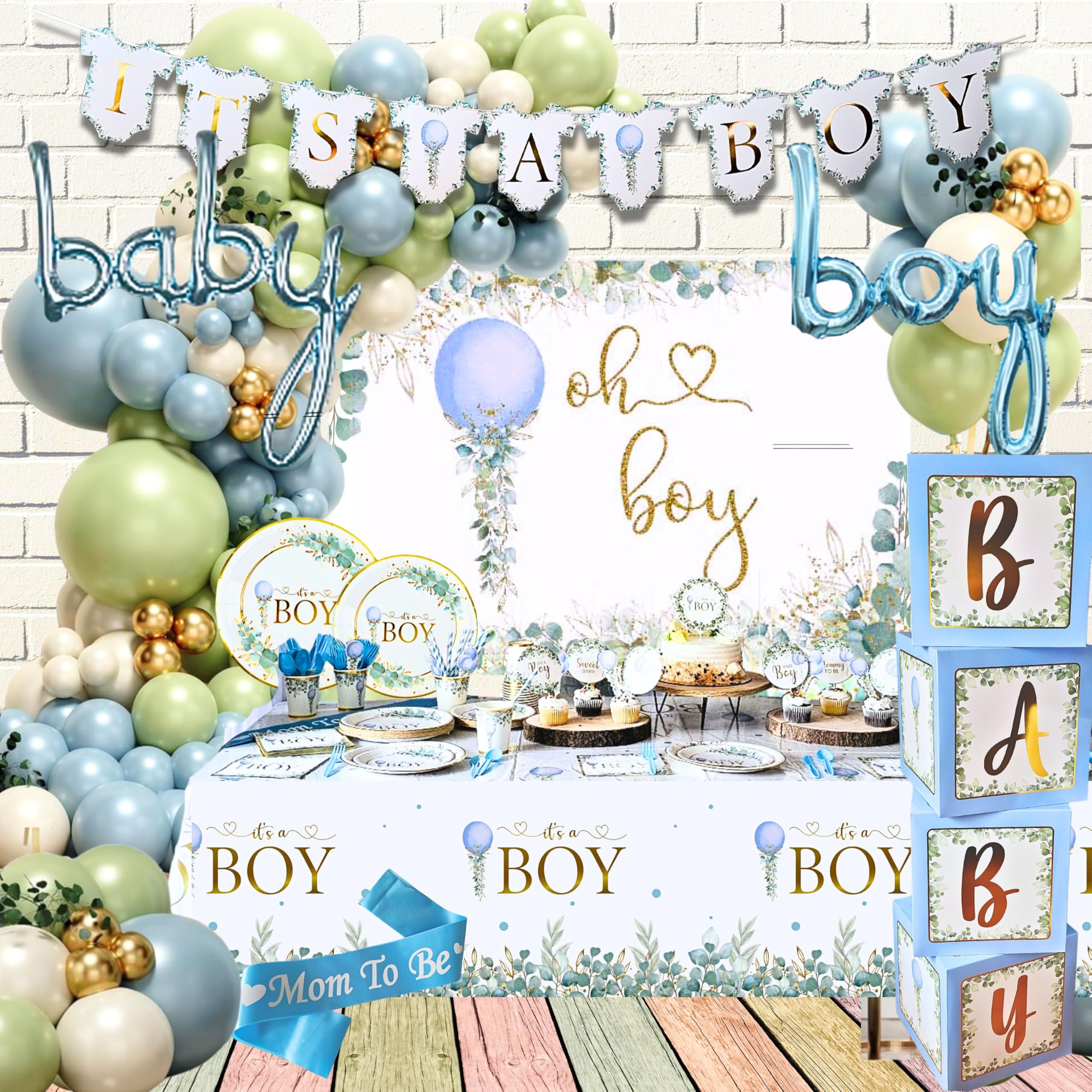 Boy Baby Shower Decorations Specool Baby Shower Decorations For