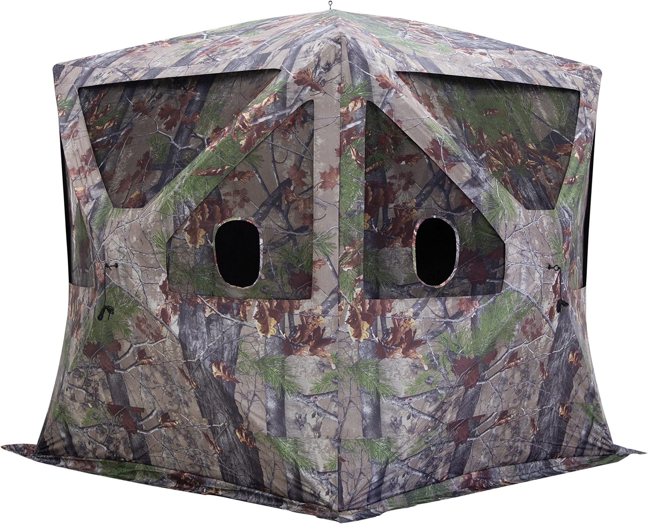Barronett Big Cat Ground Hunting Blind, 3 Person Pop Up Portable, Backwoods Camo BC350BW