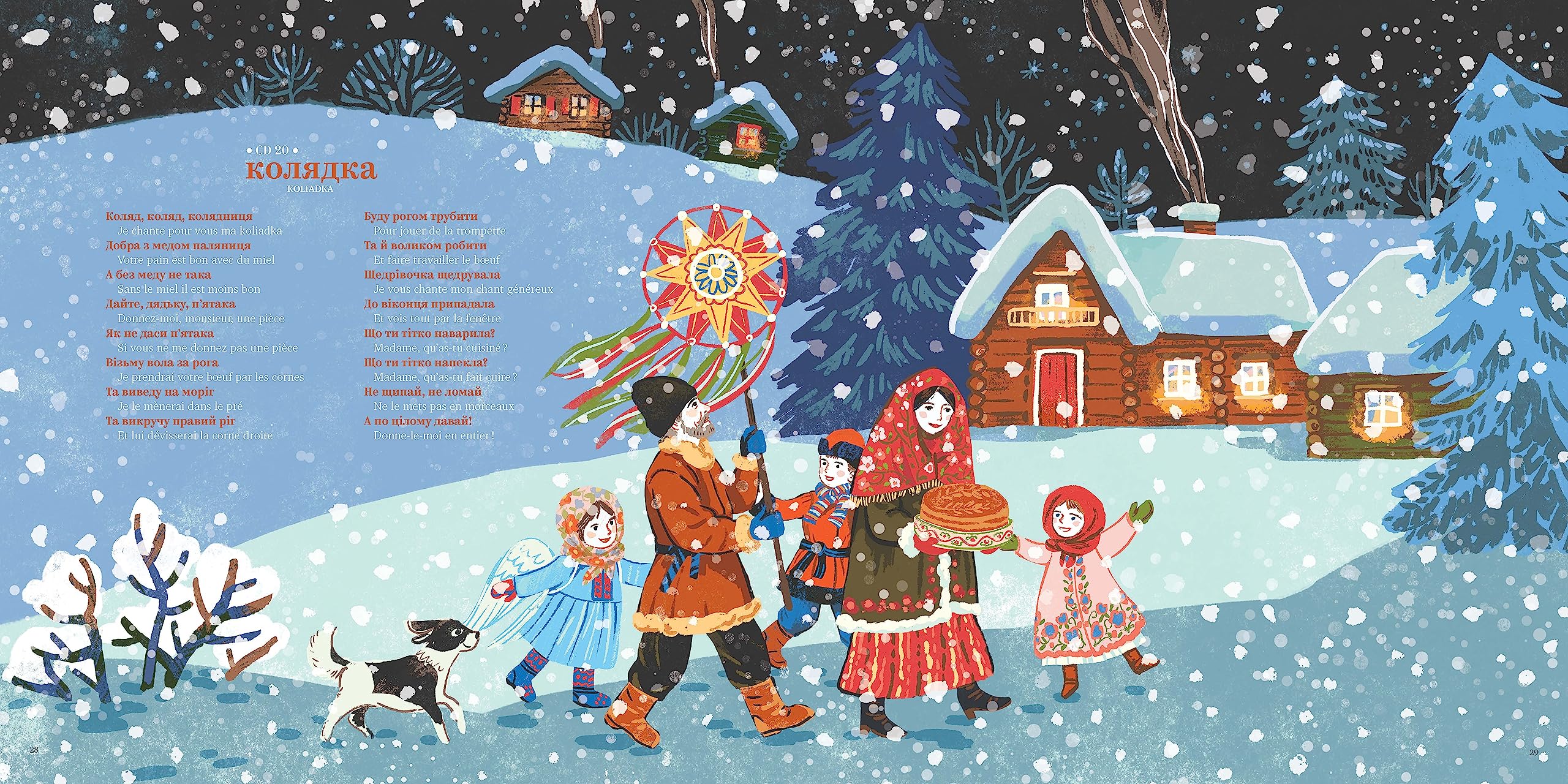 Comptines et berceuses d'Ukraine, Livre-CD