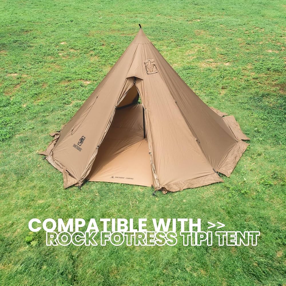 OneTigrisNorthgazeTC&RockFortressインナーテント Amazon.com : OneTigris Rock Fortress Hot Tent, Half Dome
