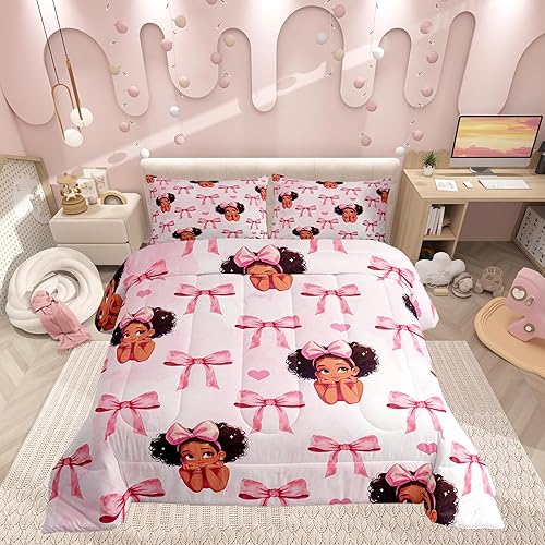 Miniatura 28 de Manfei - Juego de edredón tamaño Queen con lindos diseños de margaritas, edredón alternativo de plumón estilo retro de los 70 para adultos, Multi