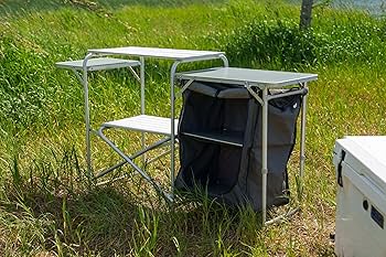 Milestone Camping アウトドアキッチンテーブル フォールディング 楽天市場】Milestone Camping アウトドアキッチンテーブル
