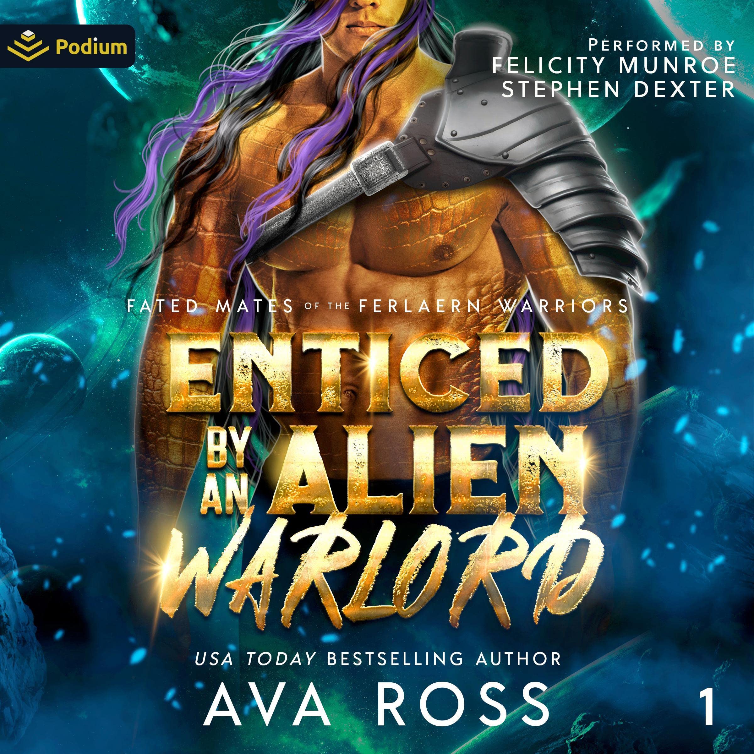 Cover art for Enticed by an Alien Warlord