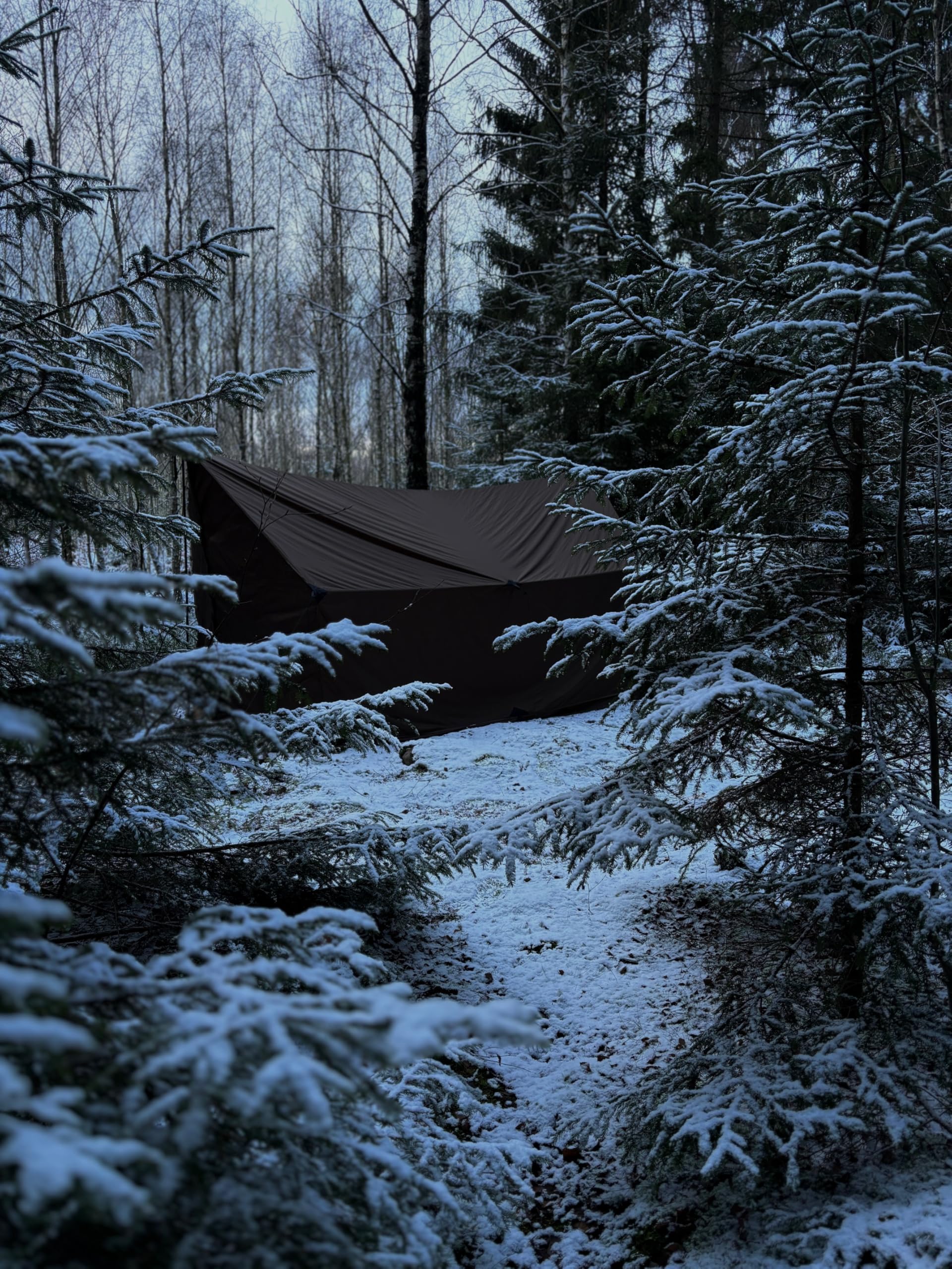 OneTigris TEGIMEN groß warm Zelt Winter, Camping Survival Hängematte Zelt wasserdicht 3000 mm Plane für Wandern