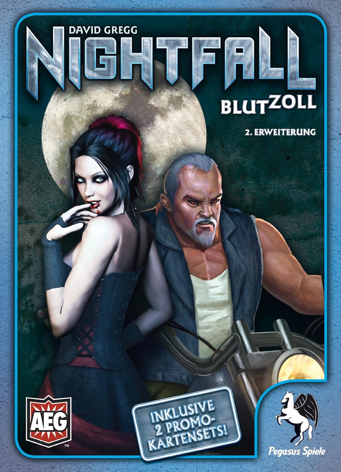 Pegasus Spiele 51052G – Nightfall Blood Inch Expansion