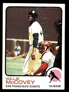 1973 Topps # 410 Willie McCovey San Francisco Giants (Baseball Card) NM+ Giants