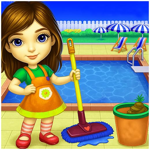 Tidy House Doll Cleaning Game