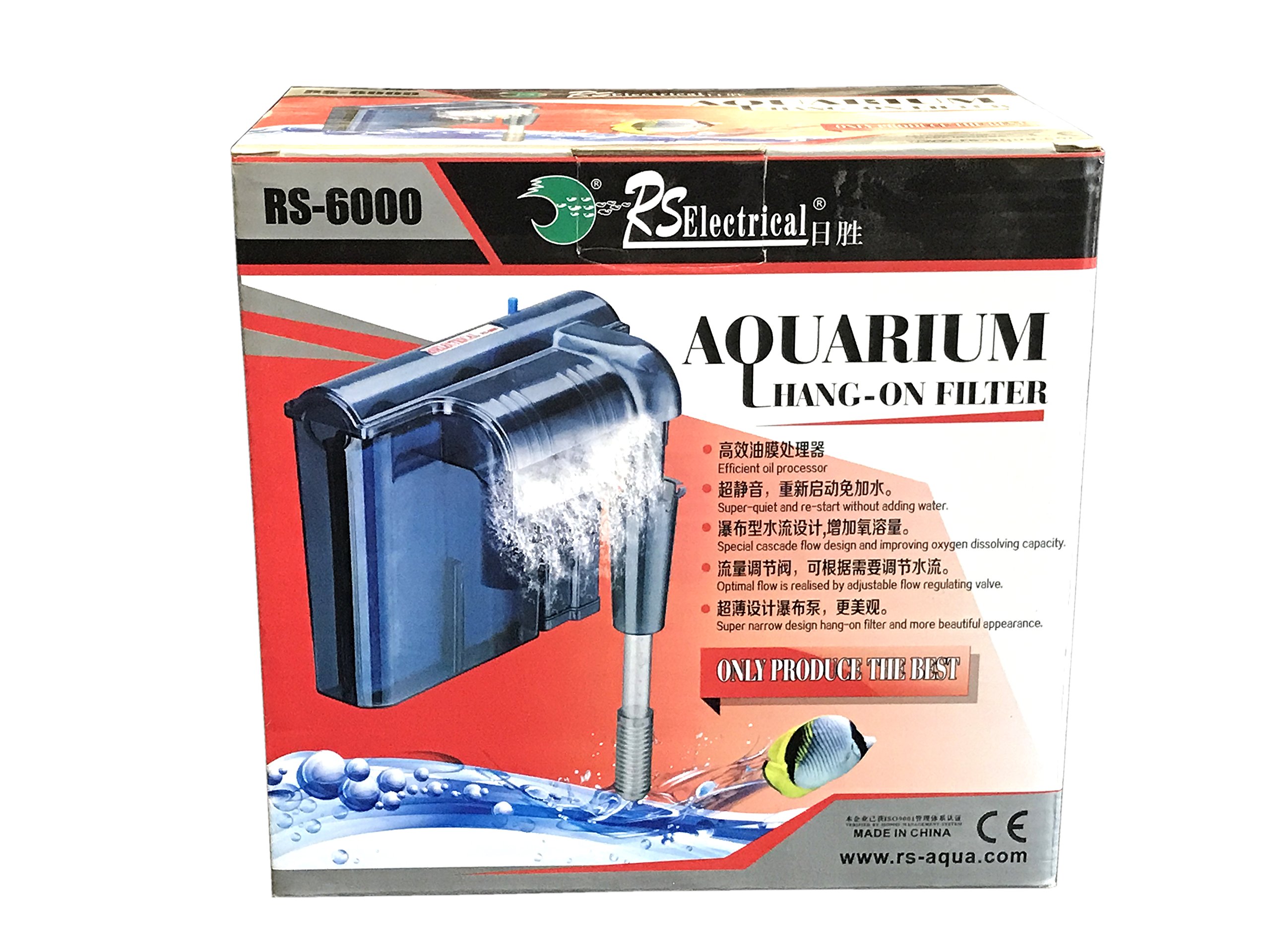 Aquarium Hang-On Filter RS-6000 (B077YKTBXX) Amazon Price History, Amazon Price Tracker