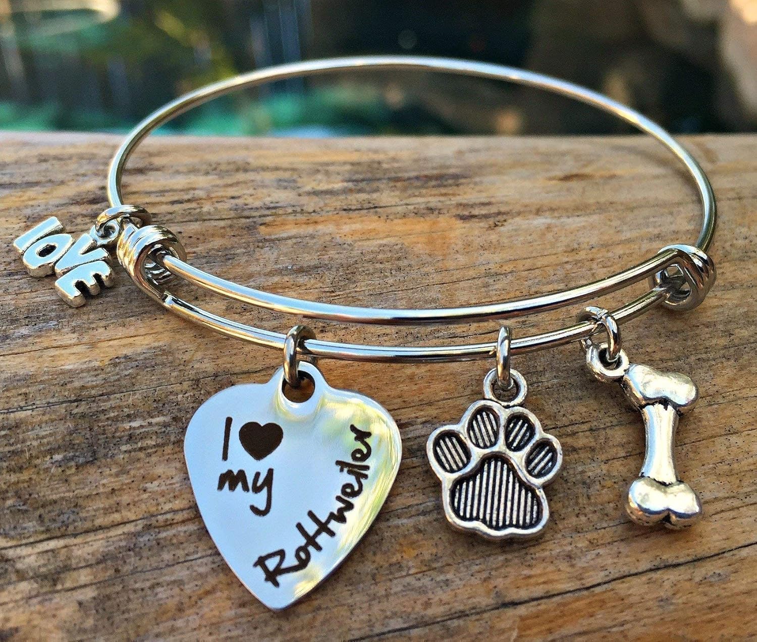 rottweiler bracelet