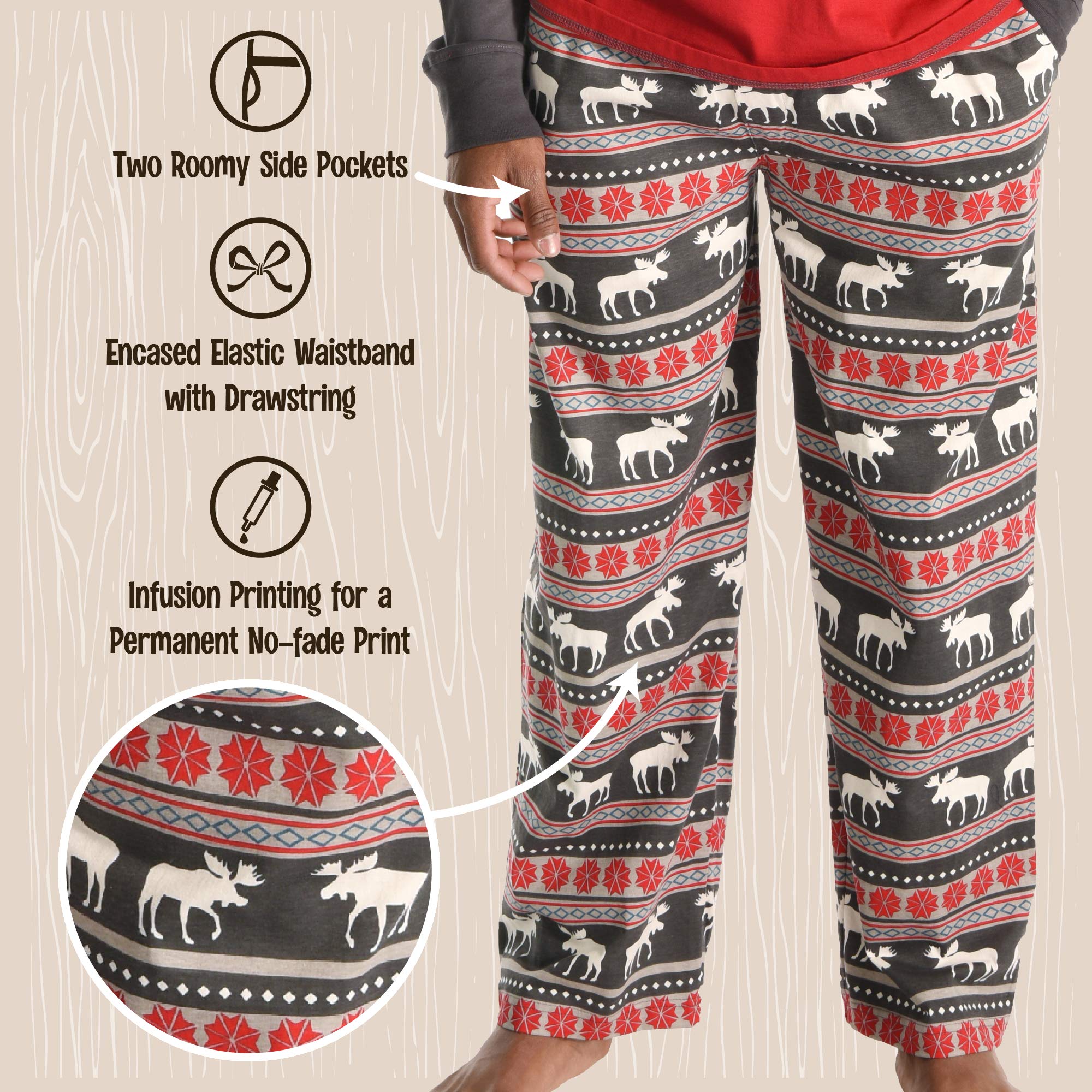 Lazy One Funny Animal Boxer Novelty Boxer Shorts, Humorous Underwear, Gag Gifts for Men Farm Designs