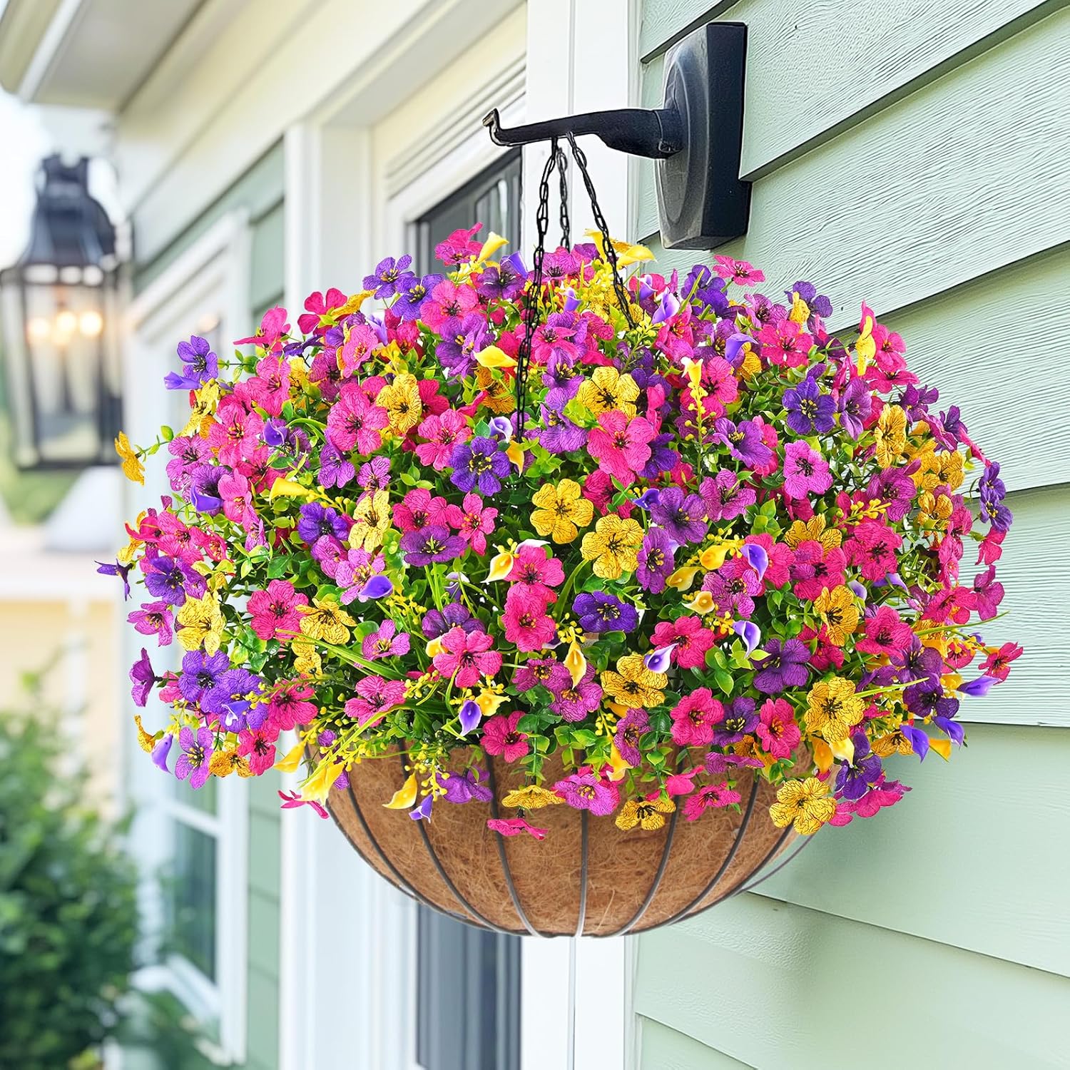 BLEUM CADE Artificial Flowers for Outdoors, 14 Bundles Faux Plants Outdoor Artificial Flowers for Decoration, UV Resistant Fake Flowers Artificial Plants & Flowers for Outdoors Garden Decor - Image 7