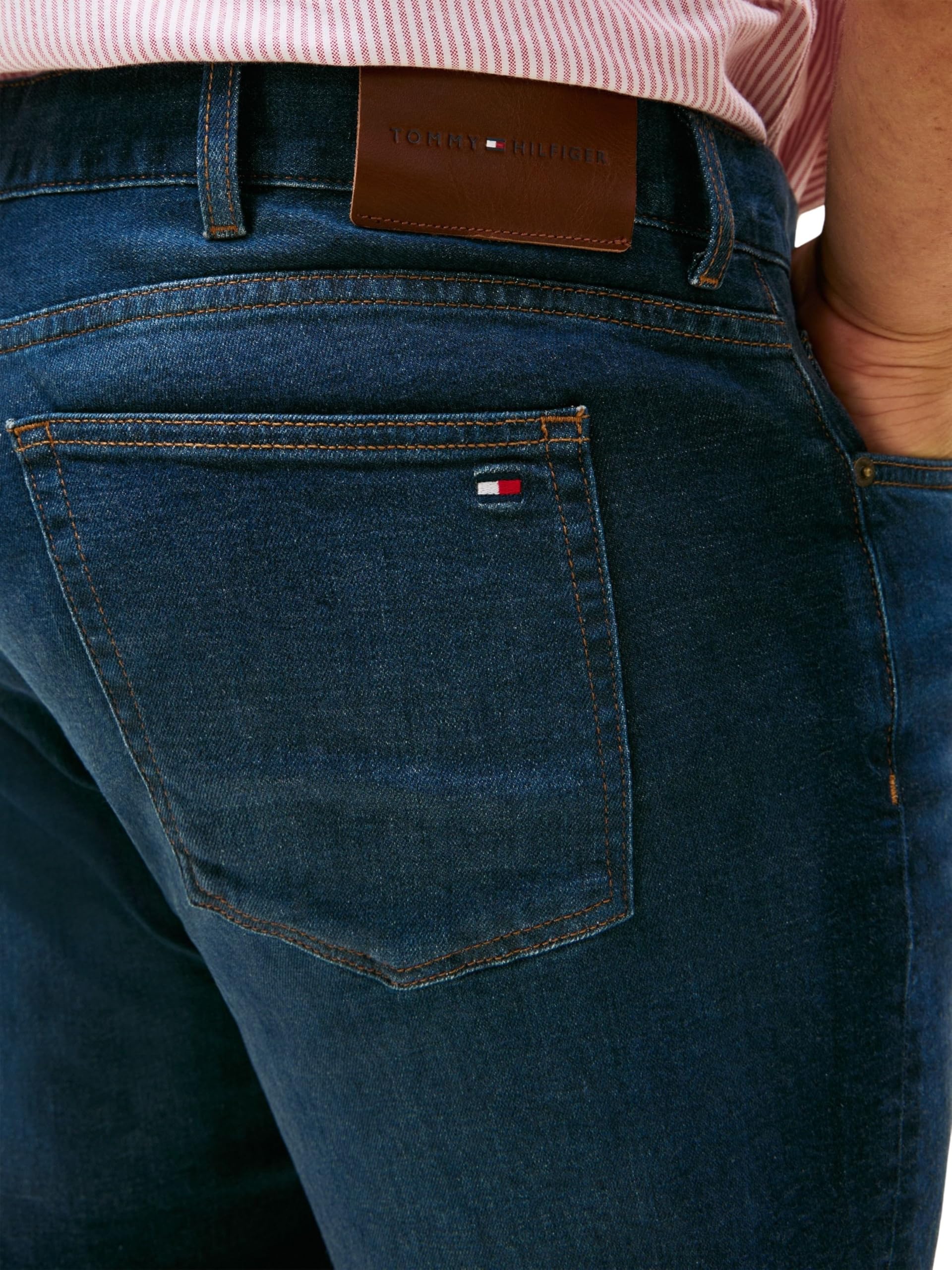 Tommy Hilfiger BT-Regular Madison Jasper Ind Mw0mw43041 - Otros Pantalones Vaqueros Hombre