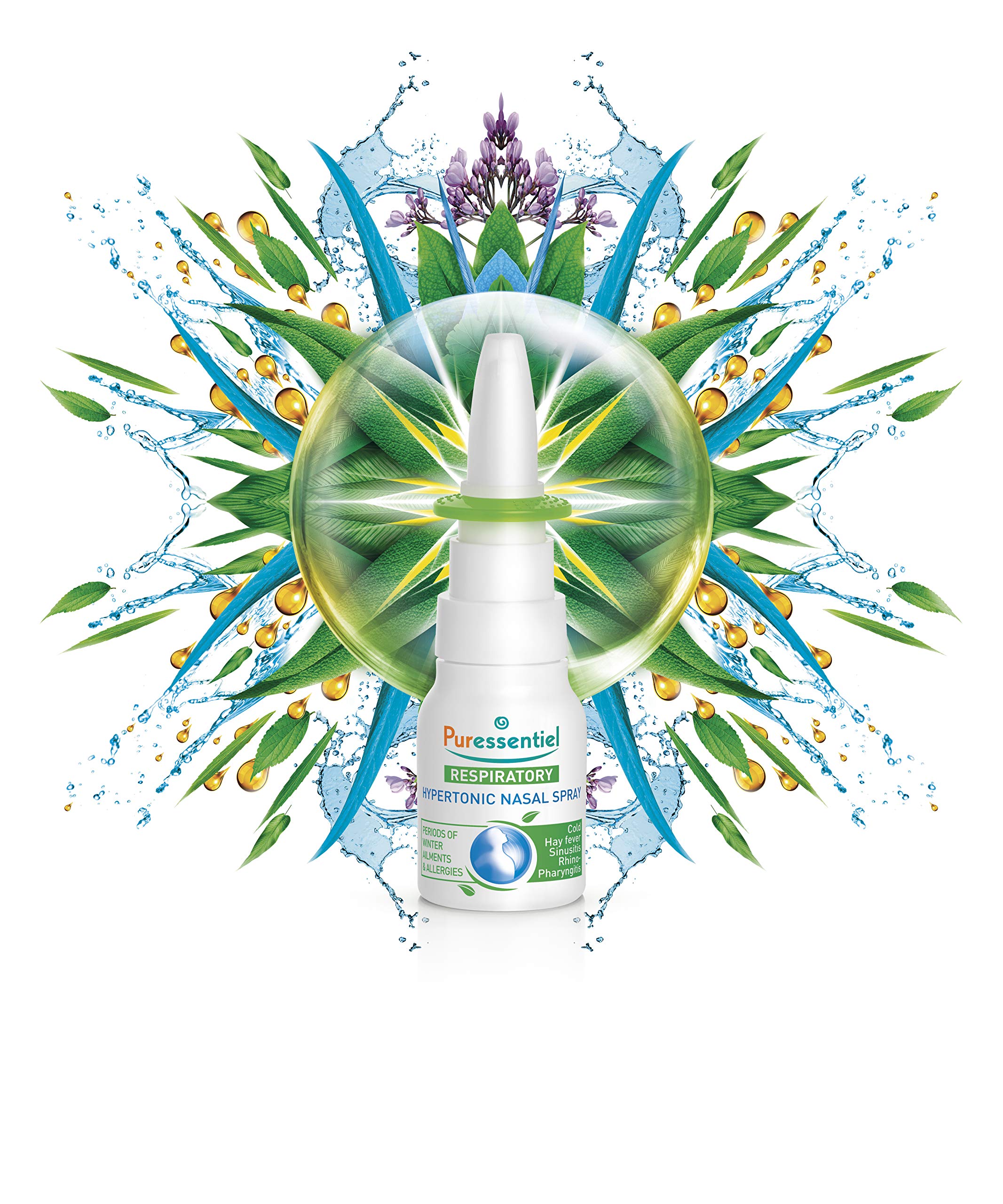 Buy Puressentiel Hypertonic Nasal Spray 15ml Congestion relief