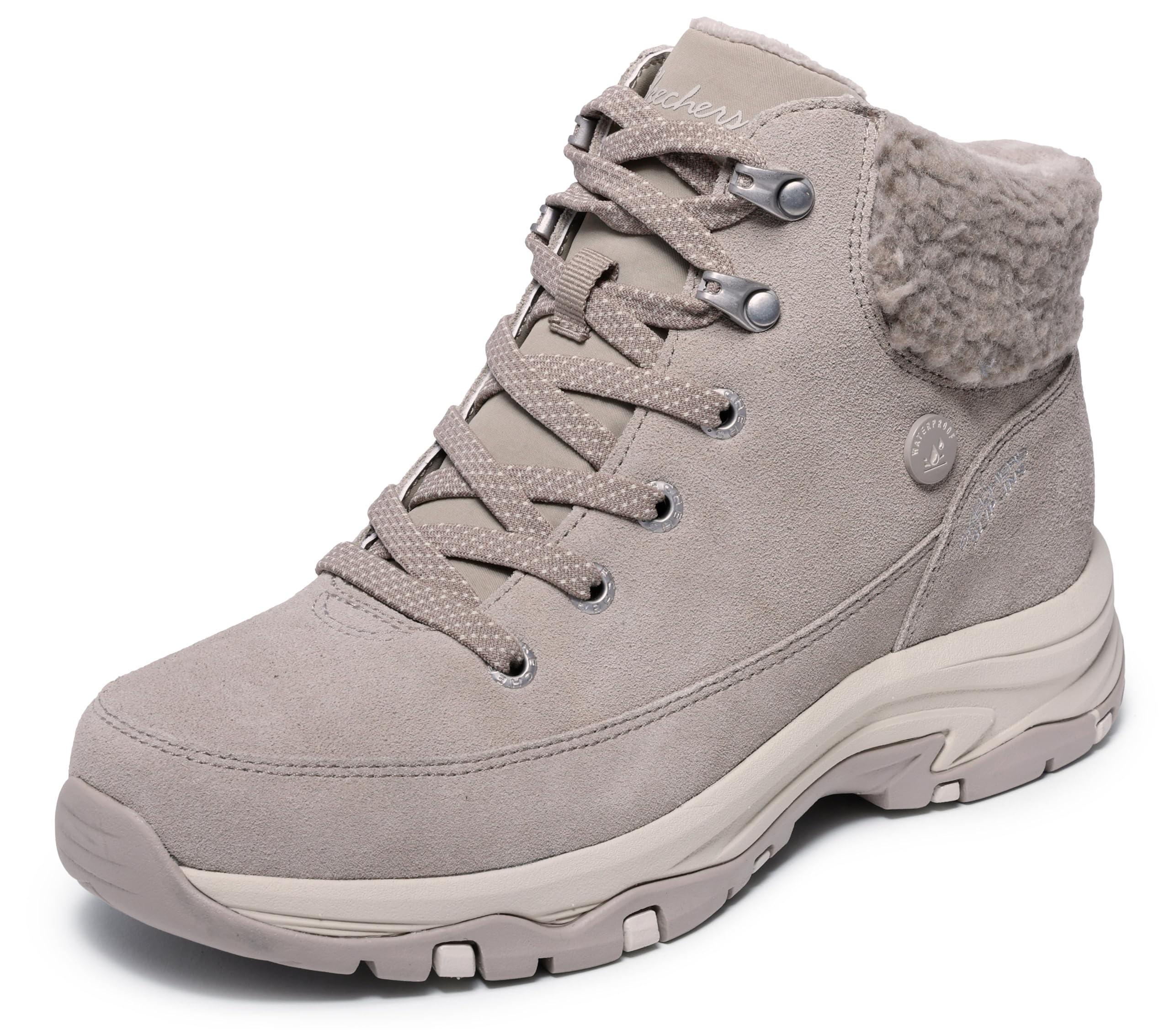 Skechers Damen Trego Snow Breeze Slip-InTurnschuhe