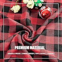 Vista 61 de Table Cloth Rectangle Table-Rustic Gingham Tablecloth Buffalo Plaid Table Cloth for Thanksgiving Christmas Kitchen Dining Room