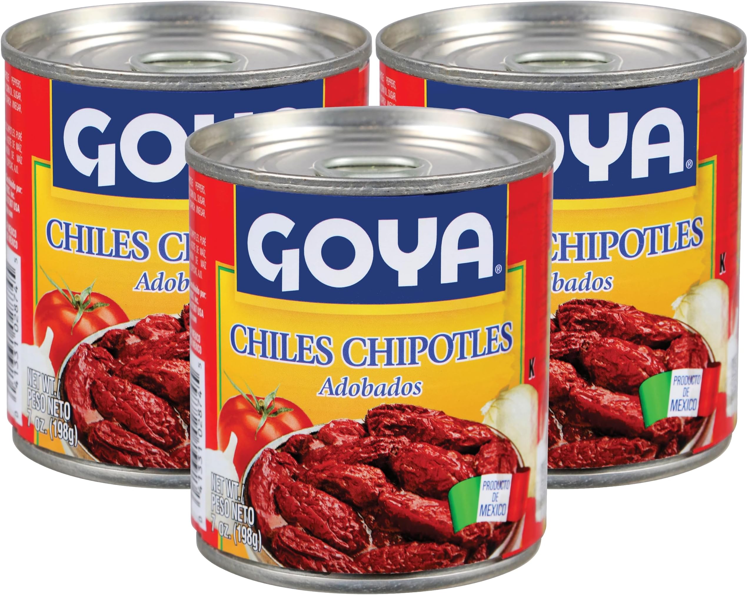 Chipotle Peppers in Adobo Sauce, 7 Ounce (Pack of 3)