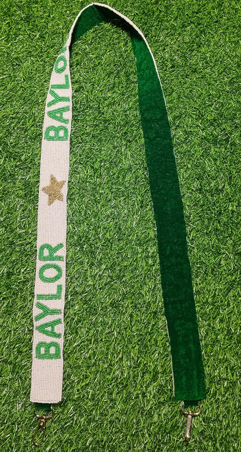 Handmade Baylor Beaded Purse Strap – 47" Long, 1.5" Wide