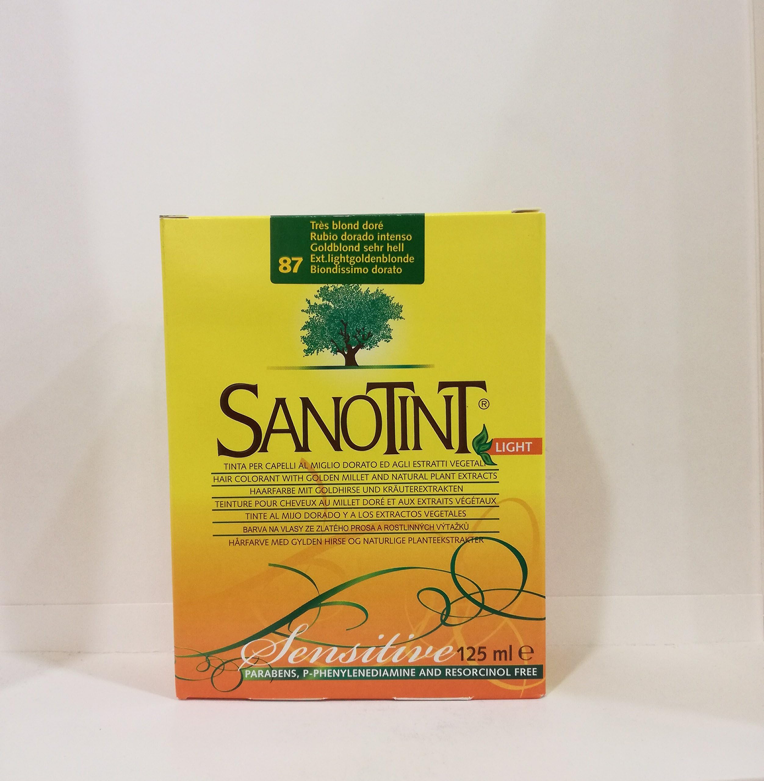 Sanotint PPD & Ammonia Free - Golden Blonde 87(New Packaging)