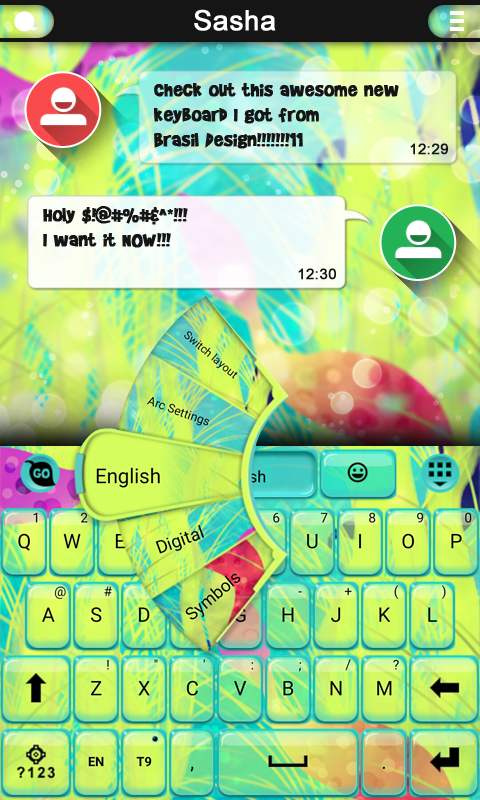 Fantasy Color GO Keyboard - App on the Amazon Appstore