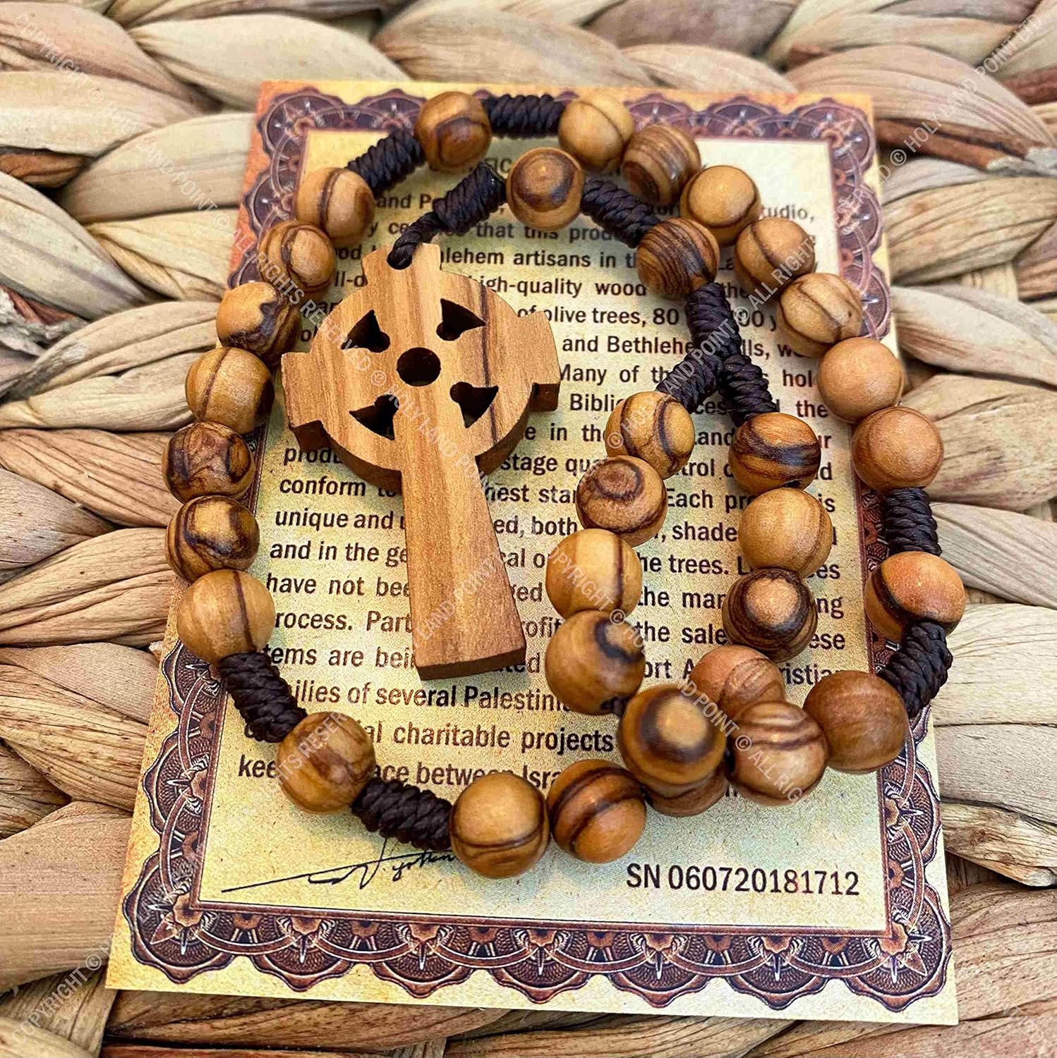 Anglican Olive Wood Prayer Beads Holy Land Rosary Sri Lanka Ubuy