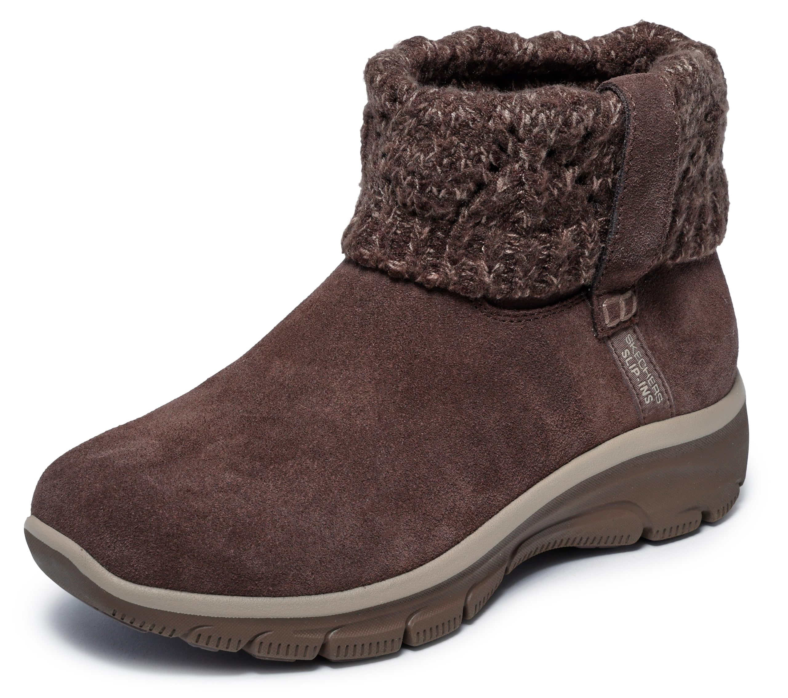 Skechers Women's Easy Going - Cozy Weather 2 Suede Hands Free Slip-in Boots