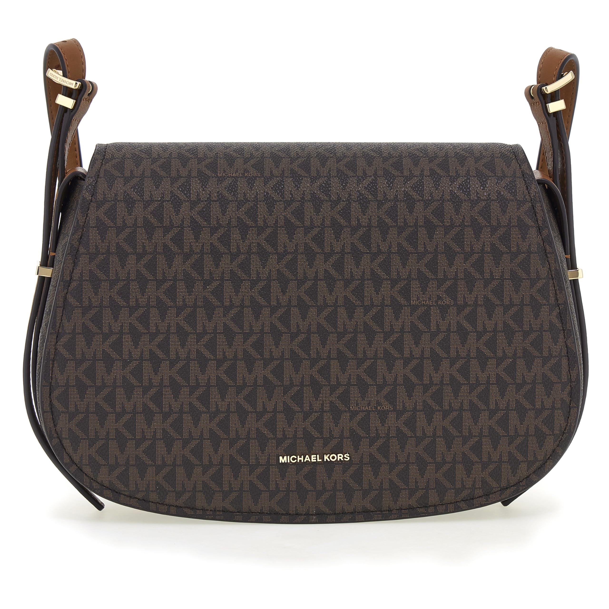 Michael Kors MD FLAP MESSENGER BRN/​ACORN