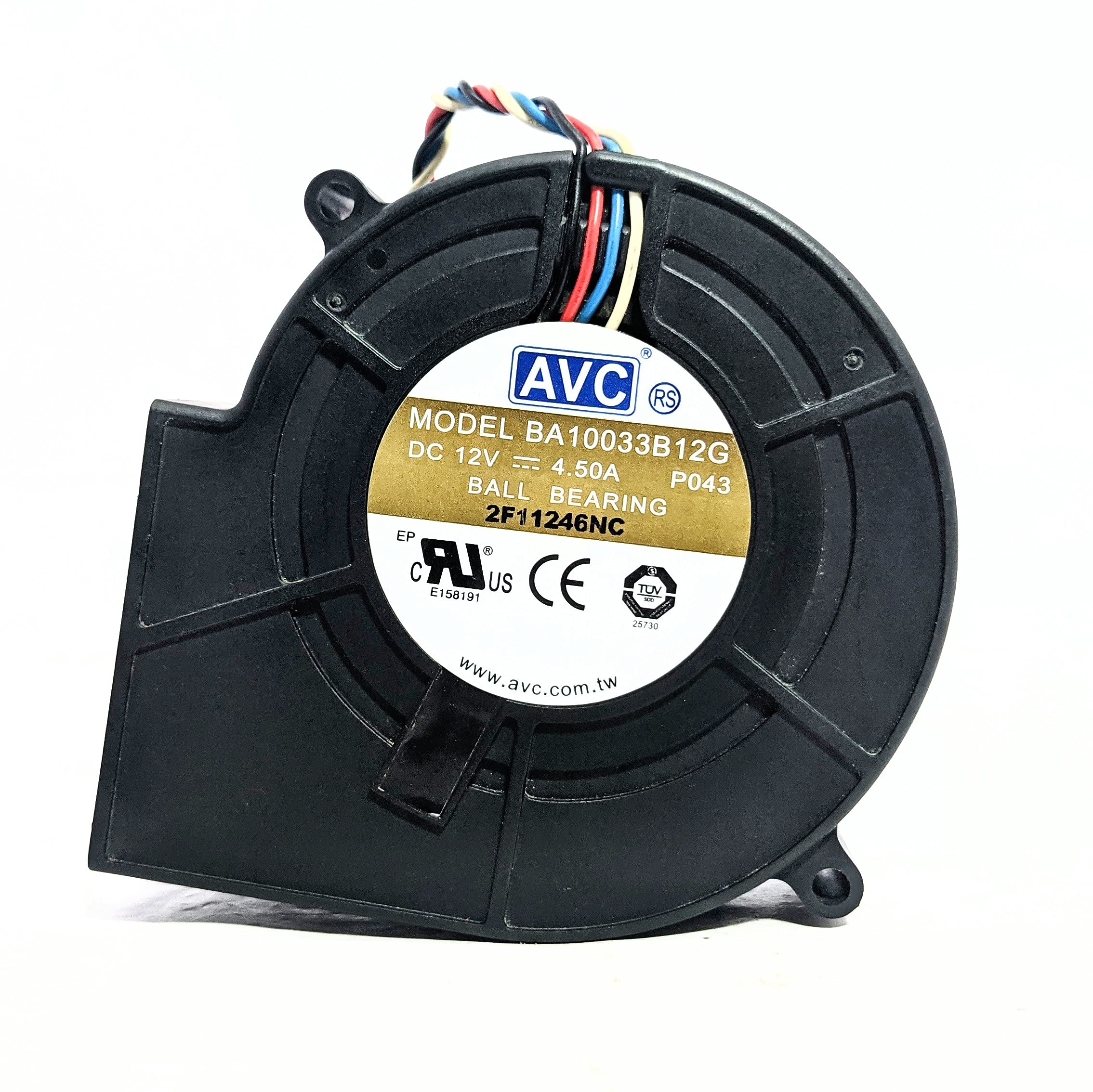 PGSA2Z BA10033B12G-P043 Size 97x97x33mm DC12V 4.50A 6000 RPM Brushless Air Blower Fan (B098NGW459) Amazon Price History, Amazon Price Tracker
