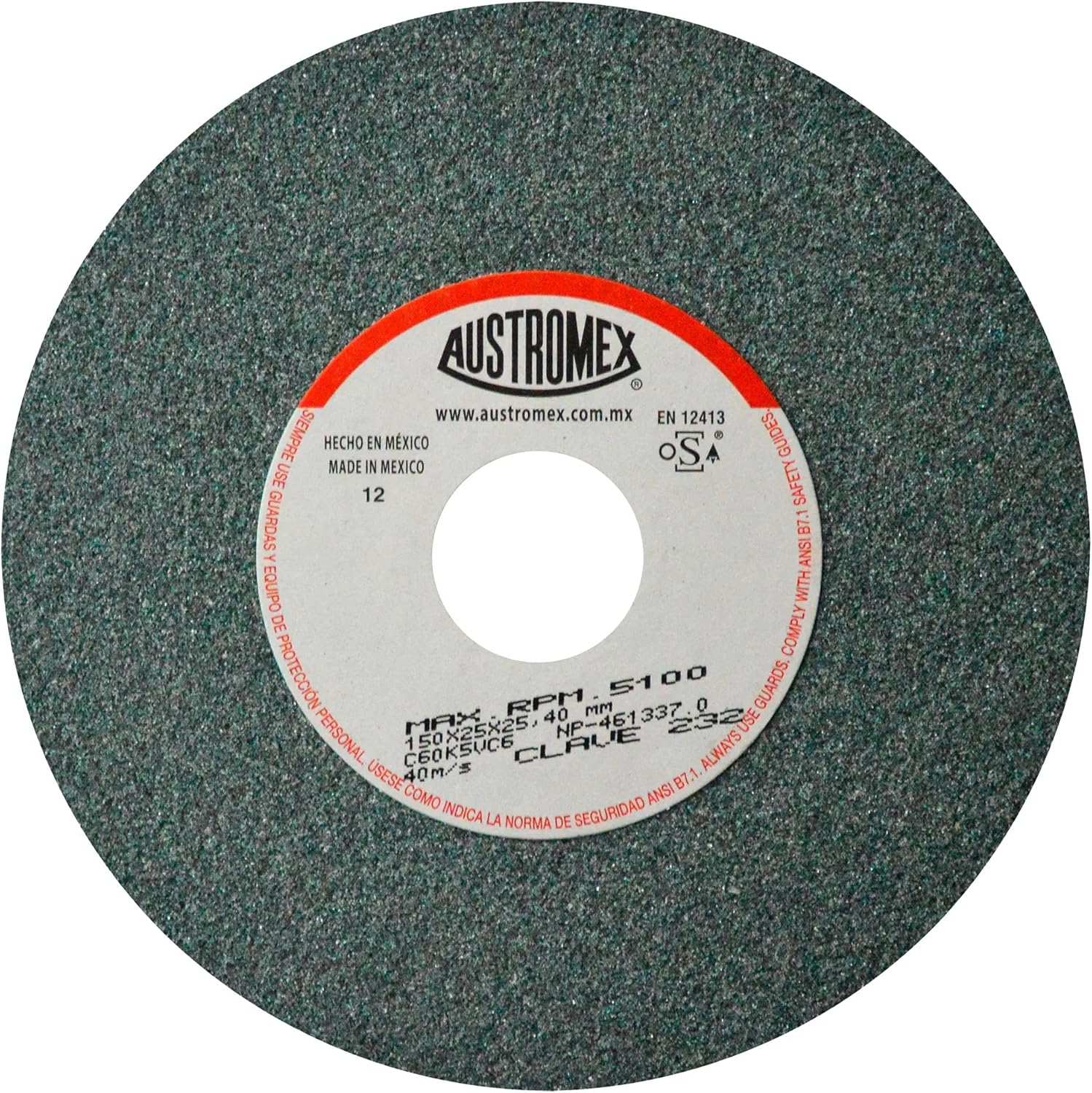 232 WHEEL TYPE 1 6X1X1 "C60 GREEN