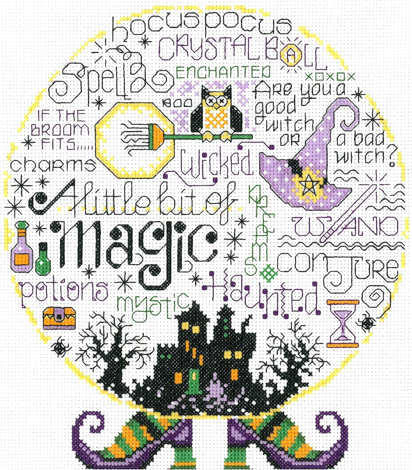 Imaginating Cross Stitch, Let's Be Magical (14 Count)