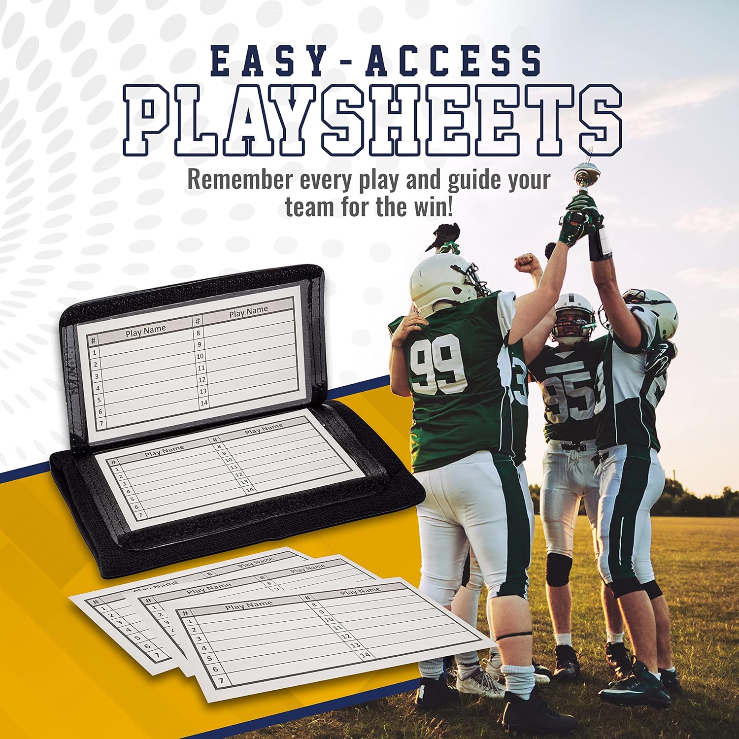 GSM Brands Quarterback (QB) Play Wristband Youth Size