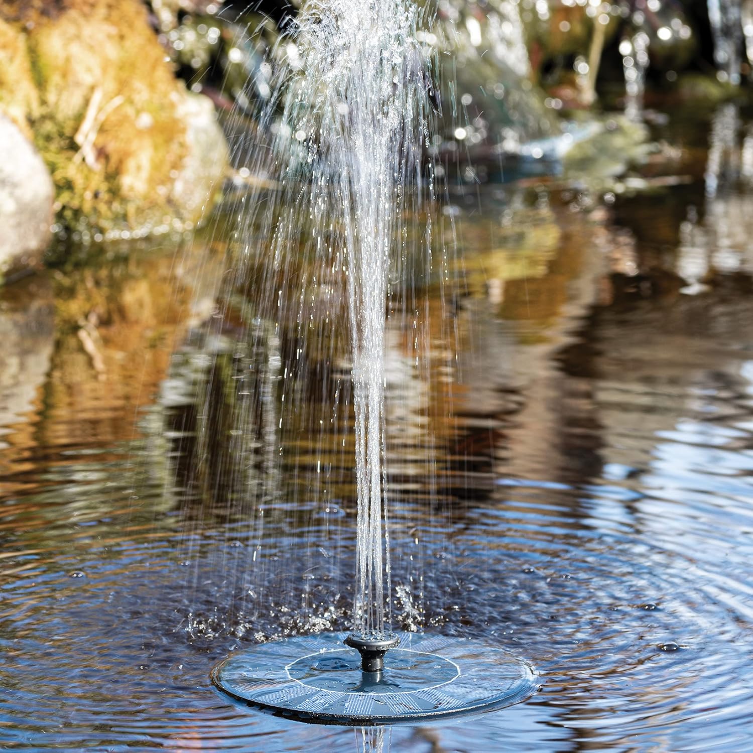Tetra® Solar Powered Water Fountain for Ponds