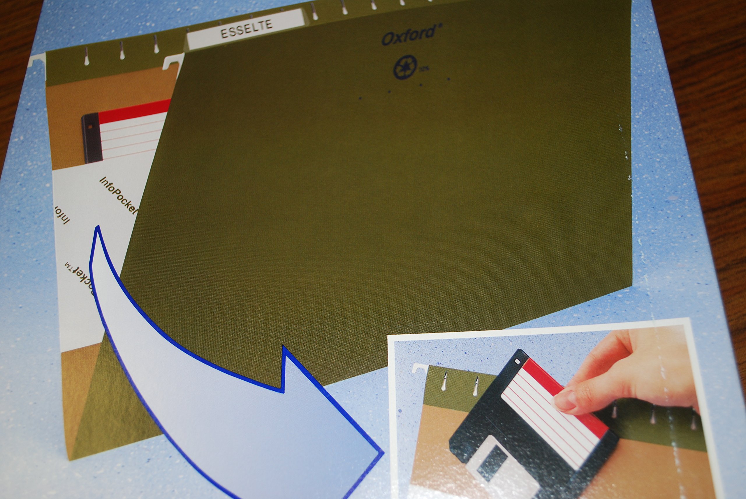 Buy Oxford Legal Hanging Folder withINFO POCKET 25 Folders Online at