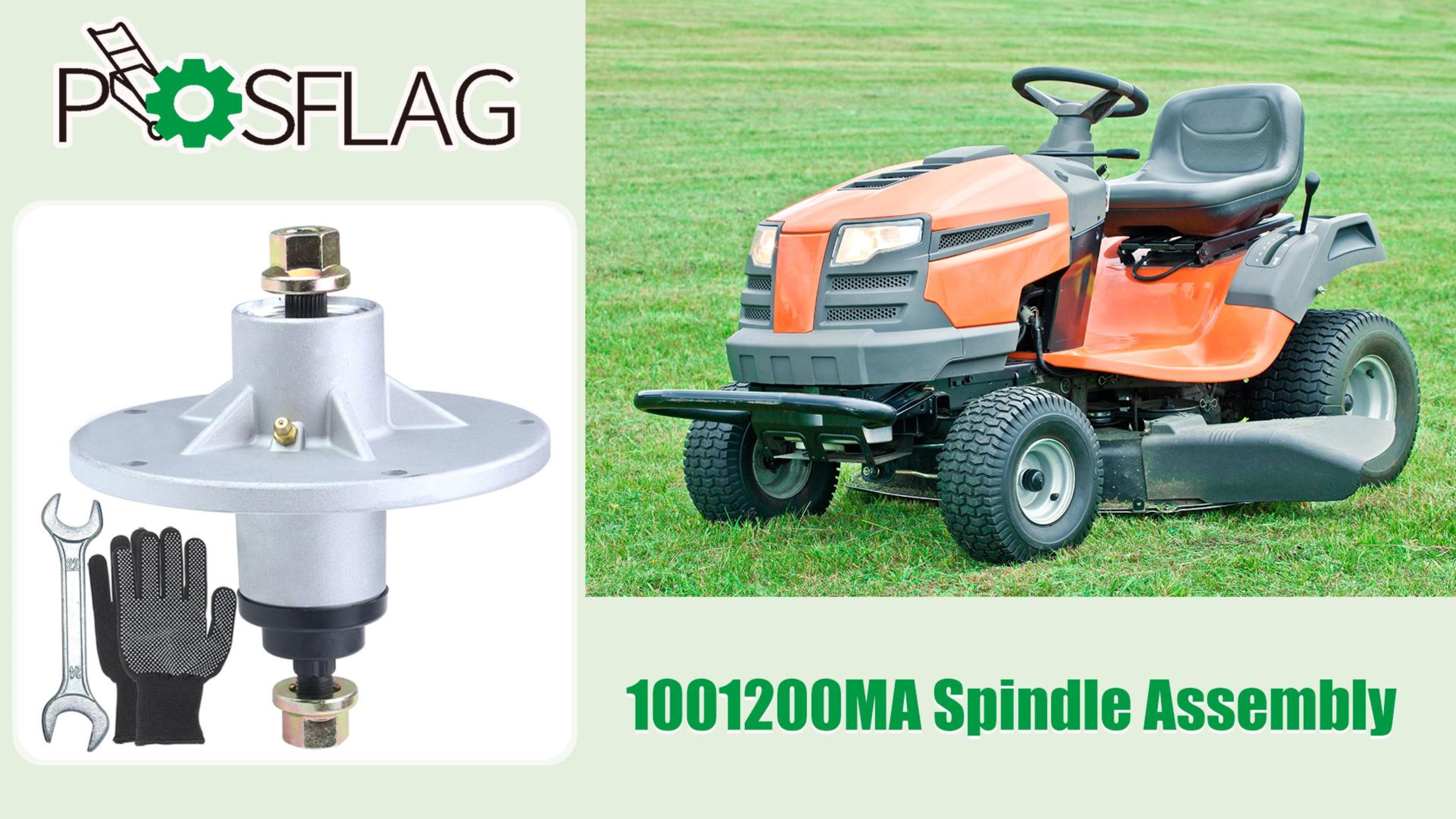 Amazon.com : POSFLAG 1001200MA Spindle Assembly Pre-Greased