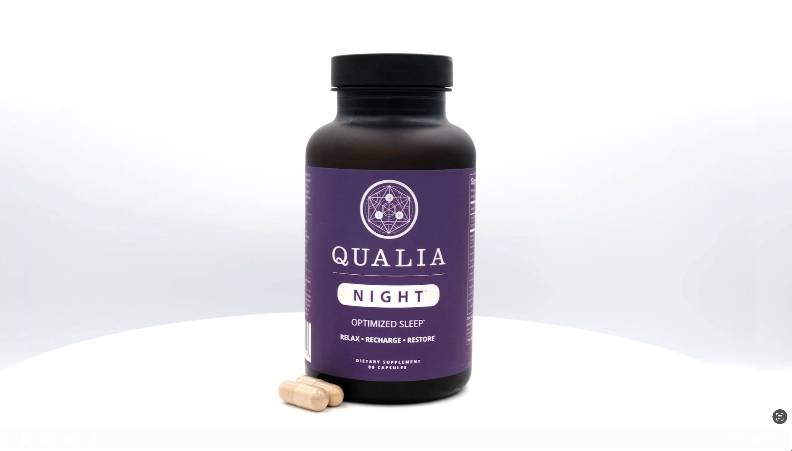 Amazon.com: Qualia Life Sciences Qualia Night Sleep Aid | Non