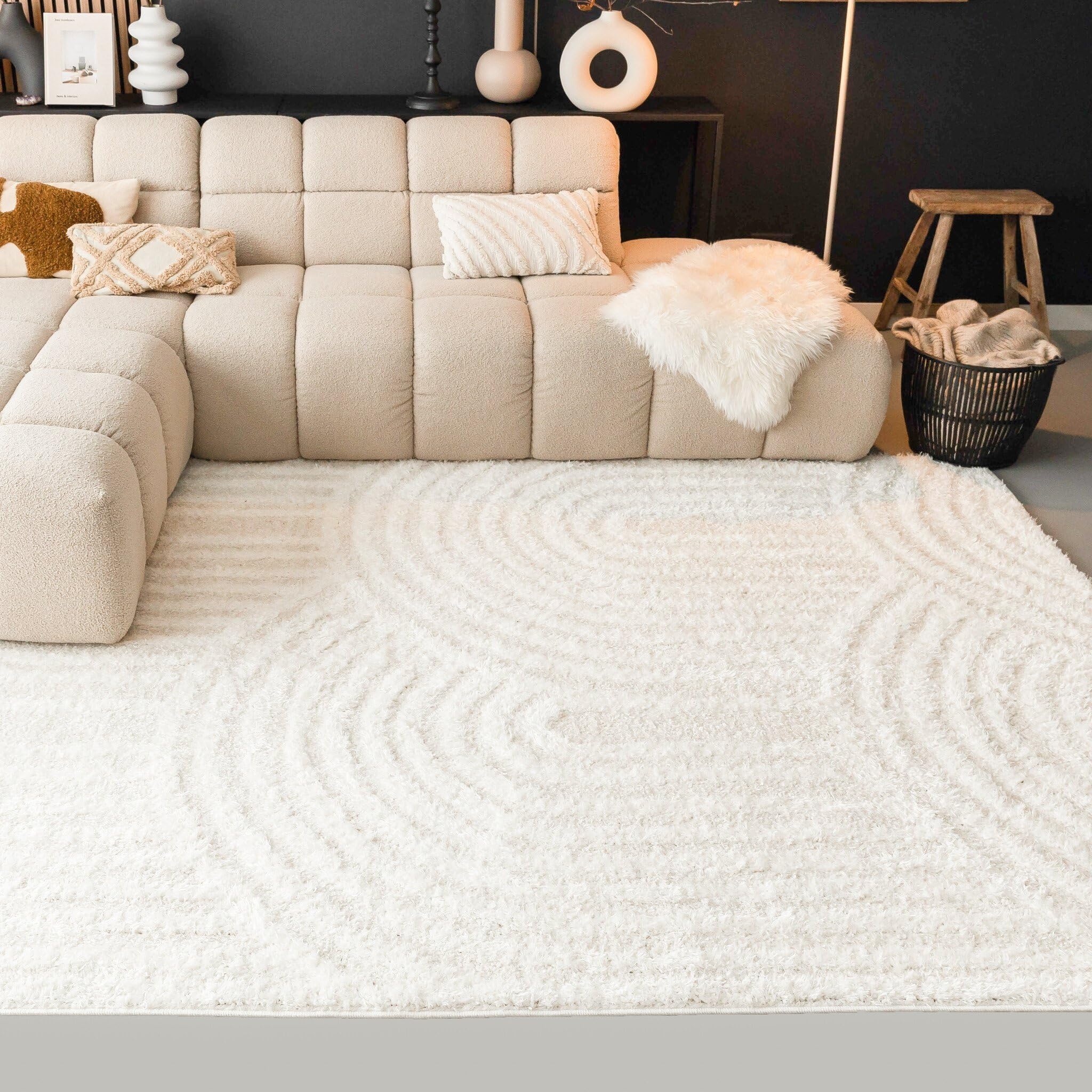 FRAAI | Home & Living Teppich Skandinavisch - Lova Arches Creme - 80x150 cm
