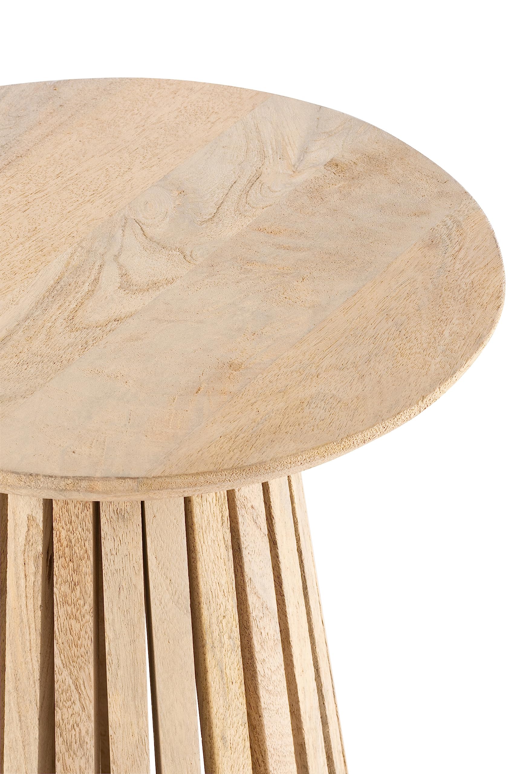 J-Line Holzfiguren Set - Große Gruppe Menschen In Naturholz Optik