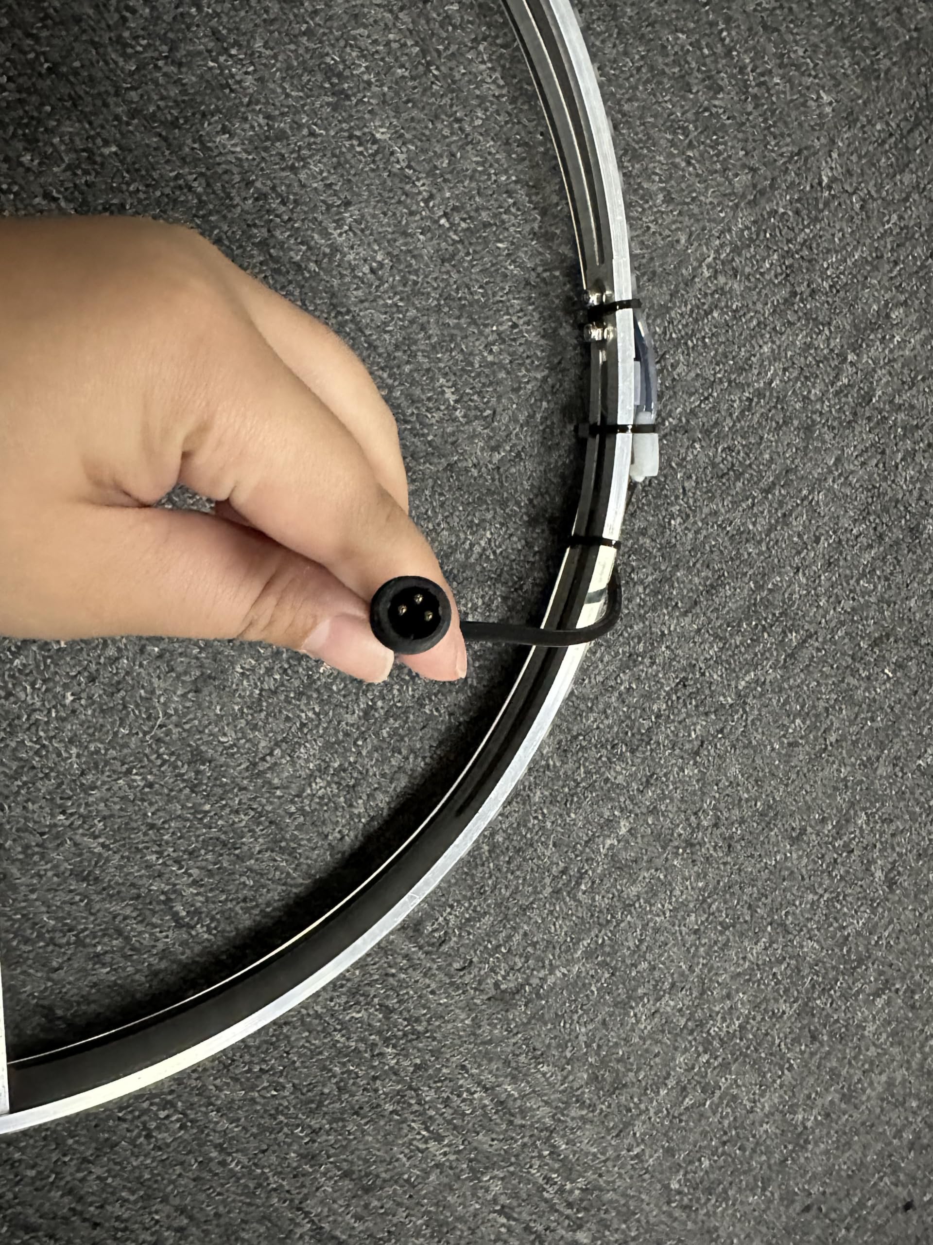 Sando Tech 1PC 17.5'' Quad Row Dream Chase LED Wheel Light