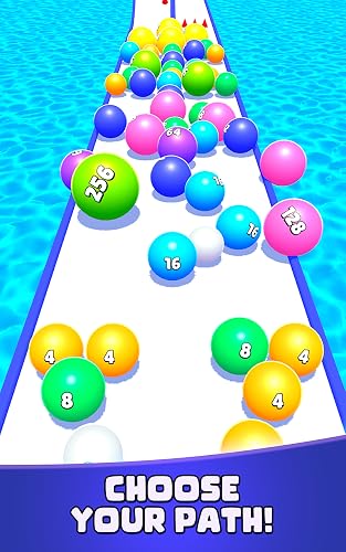 Merge Race 2048 - Run Puzzle Game: Ball Merge Rush 3D, Match Numbers, Dodge Traps, Rolling Track Logic, Fun Adventure – vue 5
