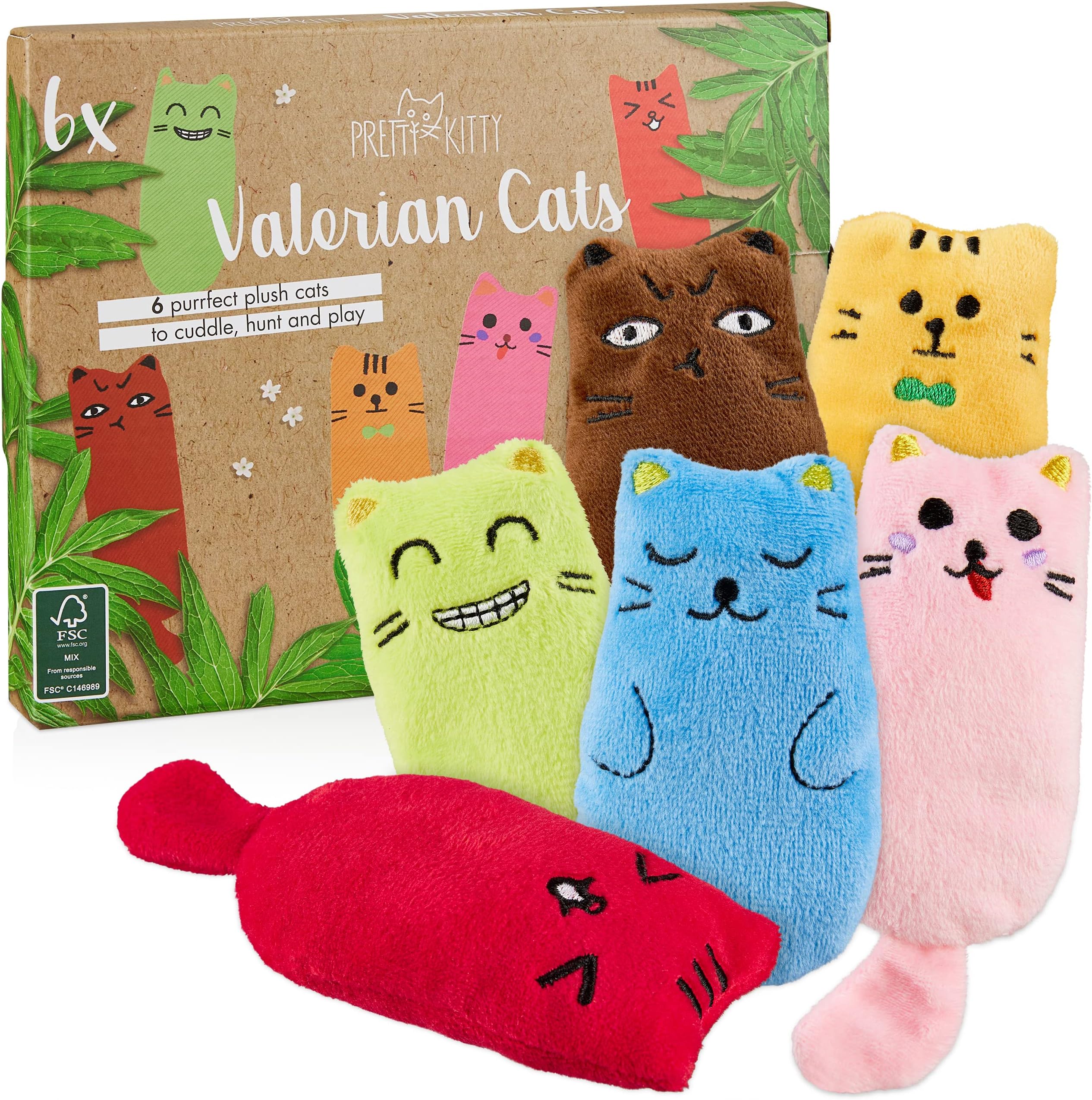 Aumüller Katzenspielzeug Gilbert Gans 3er Set - Mit Baldrian Für Spielspaß