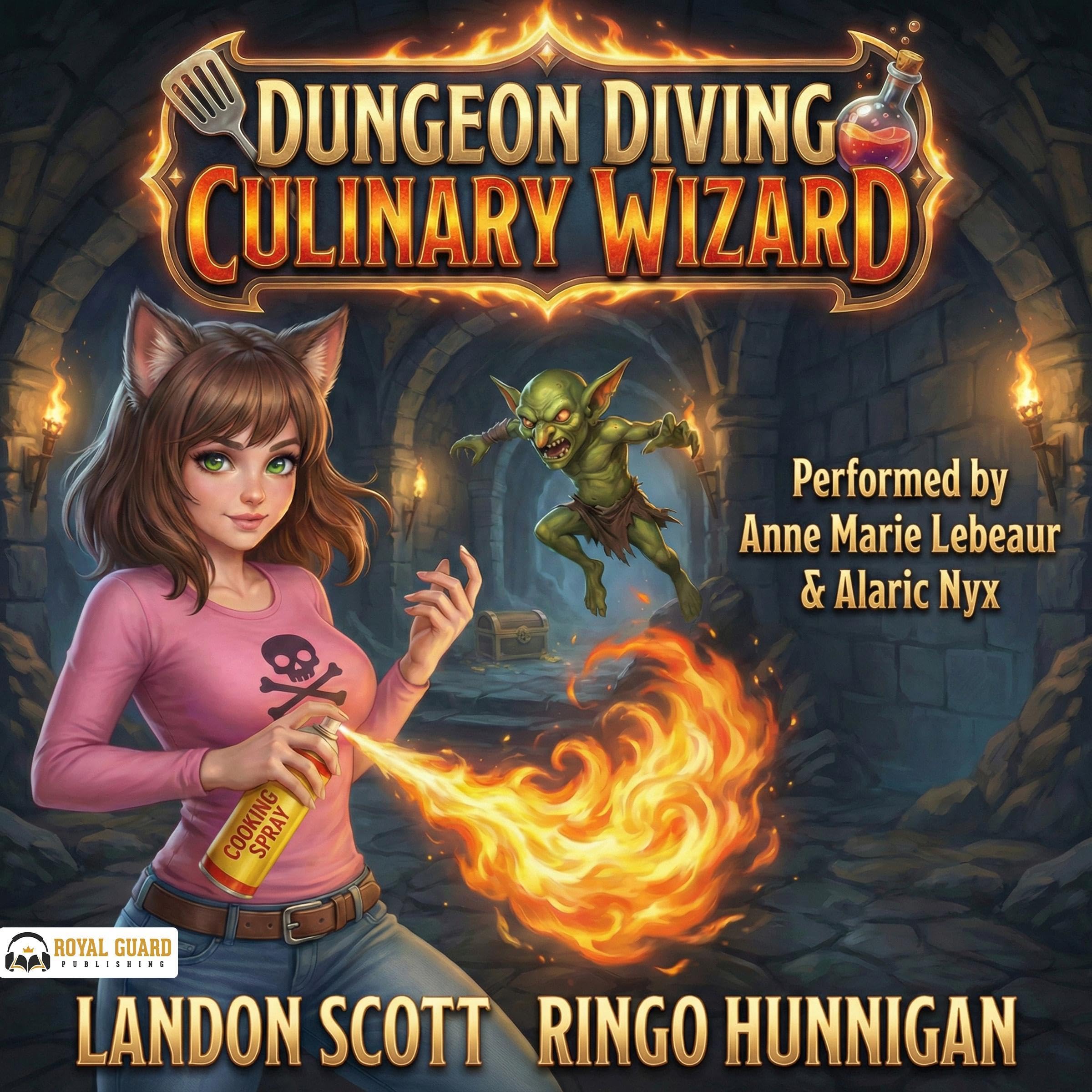 Cover art for Dungeon Diving Culinary Wizard