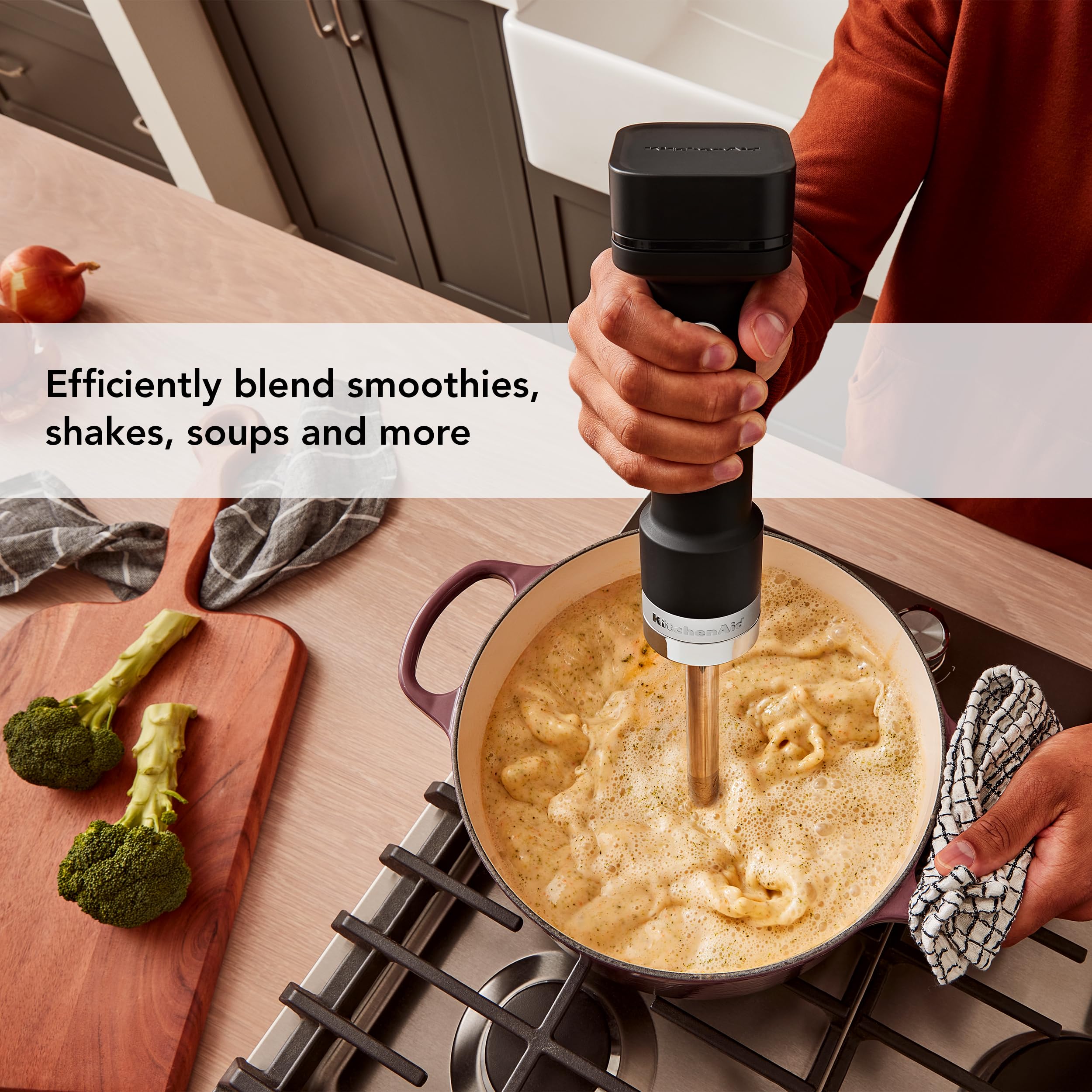 Amazon | KitchenAid Go コードレスハンドブレンダー アクセサリー付き