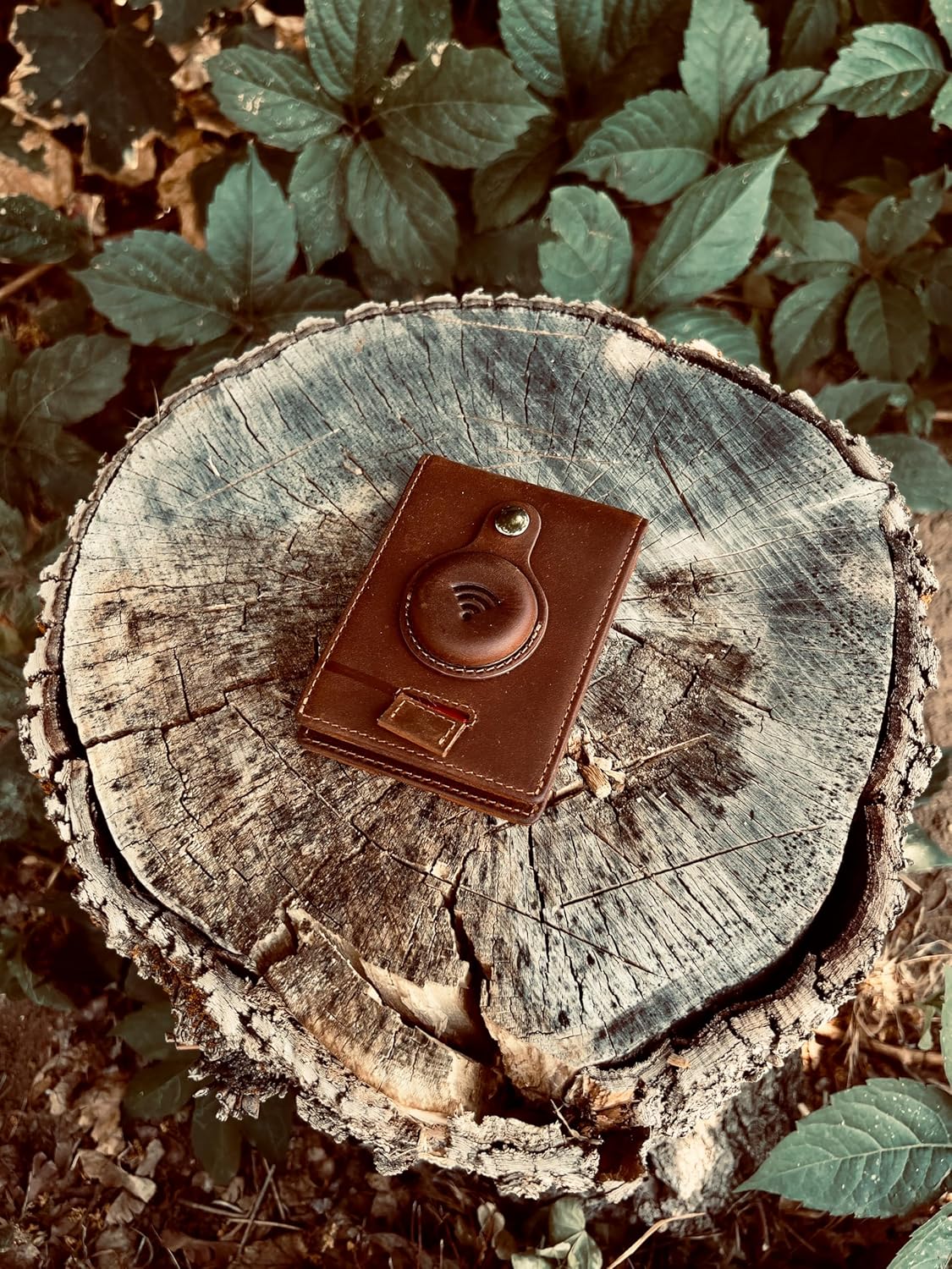 Genuine Leather Airtag Wallet | Credit Card Bifold Wallet for Apple Air Tag GPS | Minimalist RFID Blocking Slim Wallet | Multifunctional with Money Clip - Gift Box… - Image 9