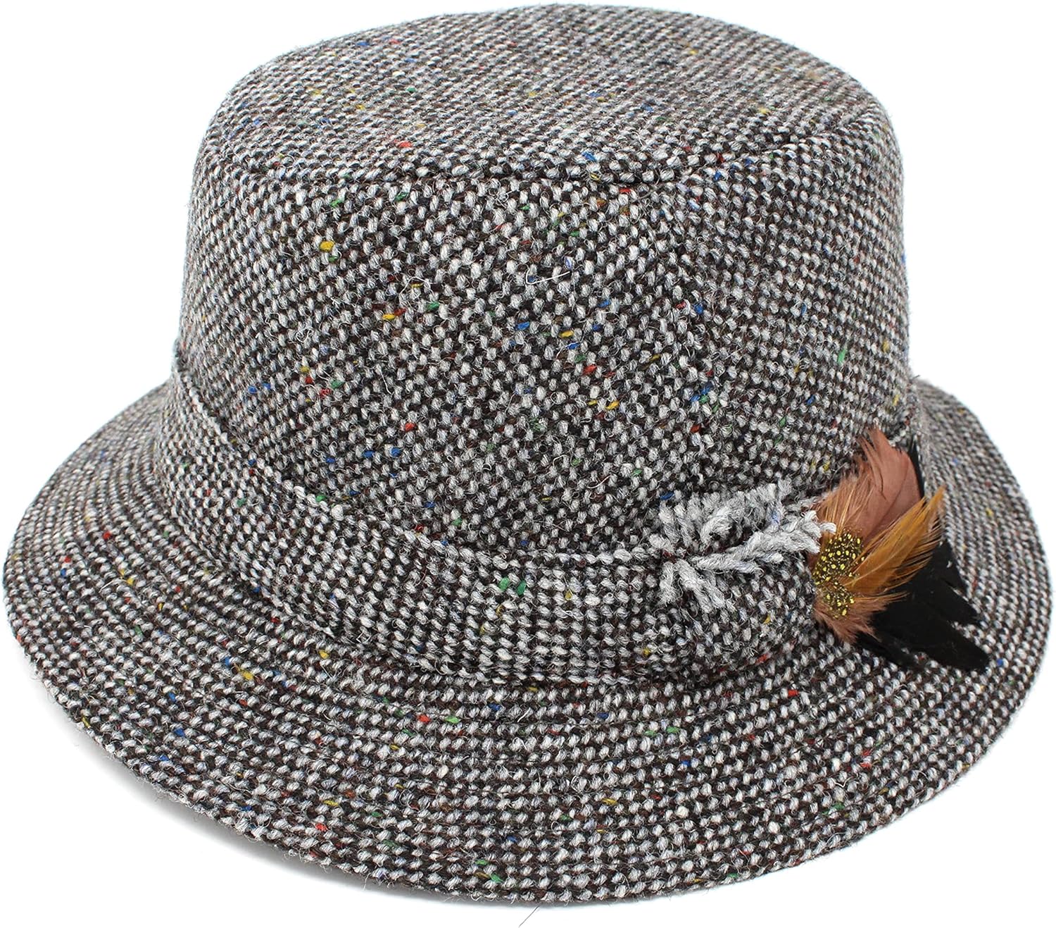 Amazon | Hanna Hats メンズ ドネガル ツイード オリジナル アイ