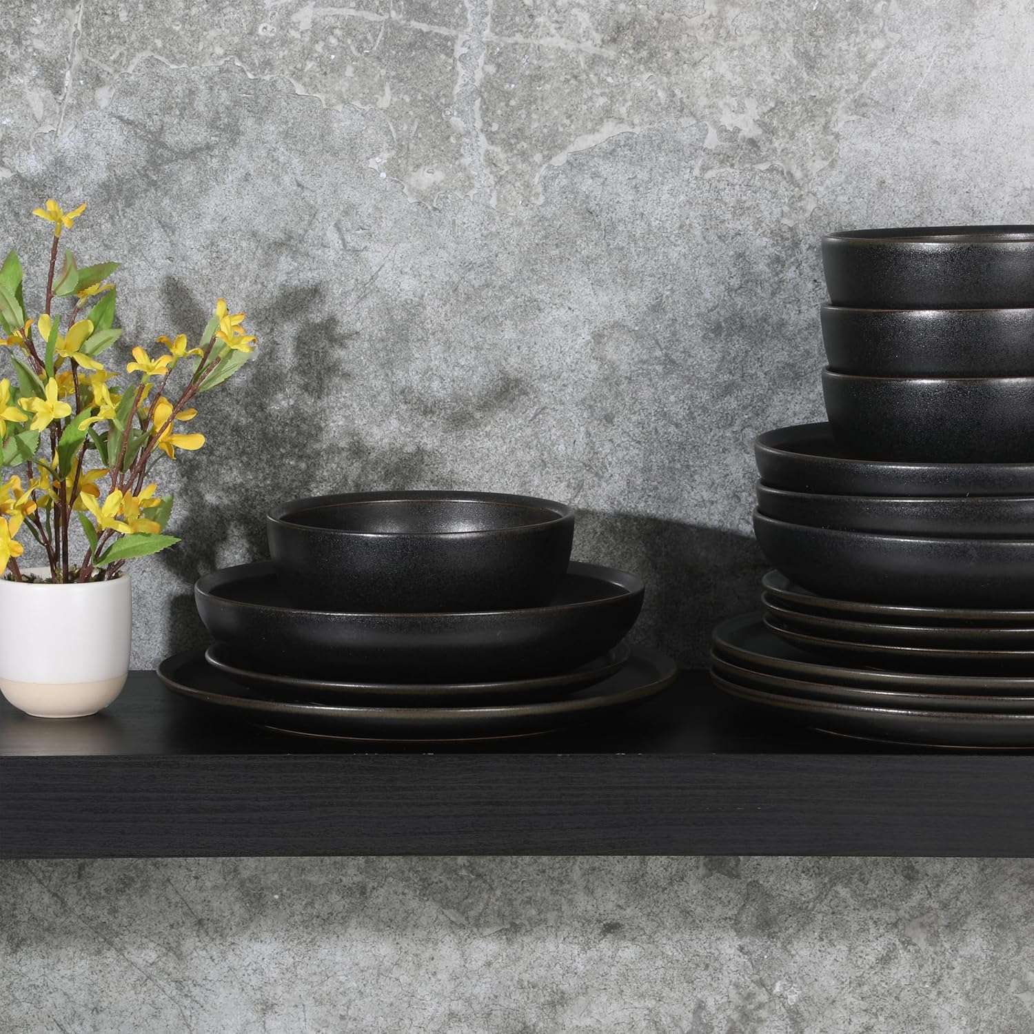 best matte black dinnerware best matte black dinnerware