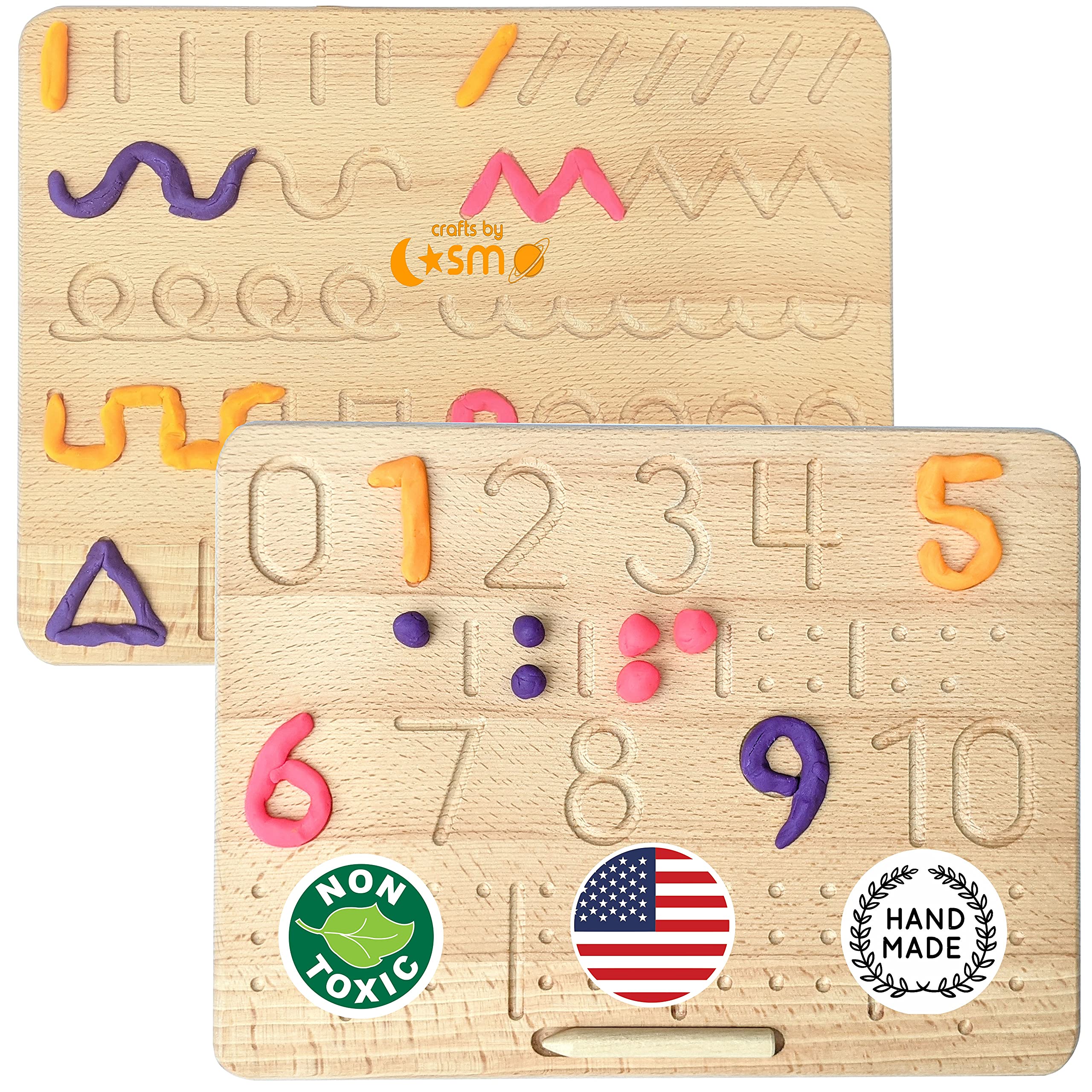buy-montessori-double-sided-cursive-alphabet-tracing-board-with-wooden
