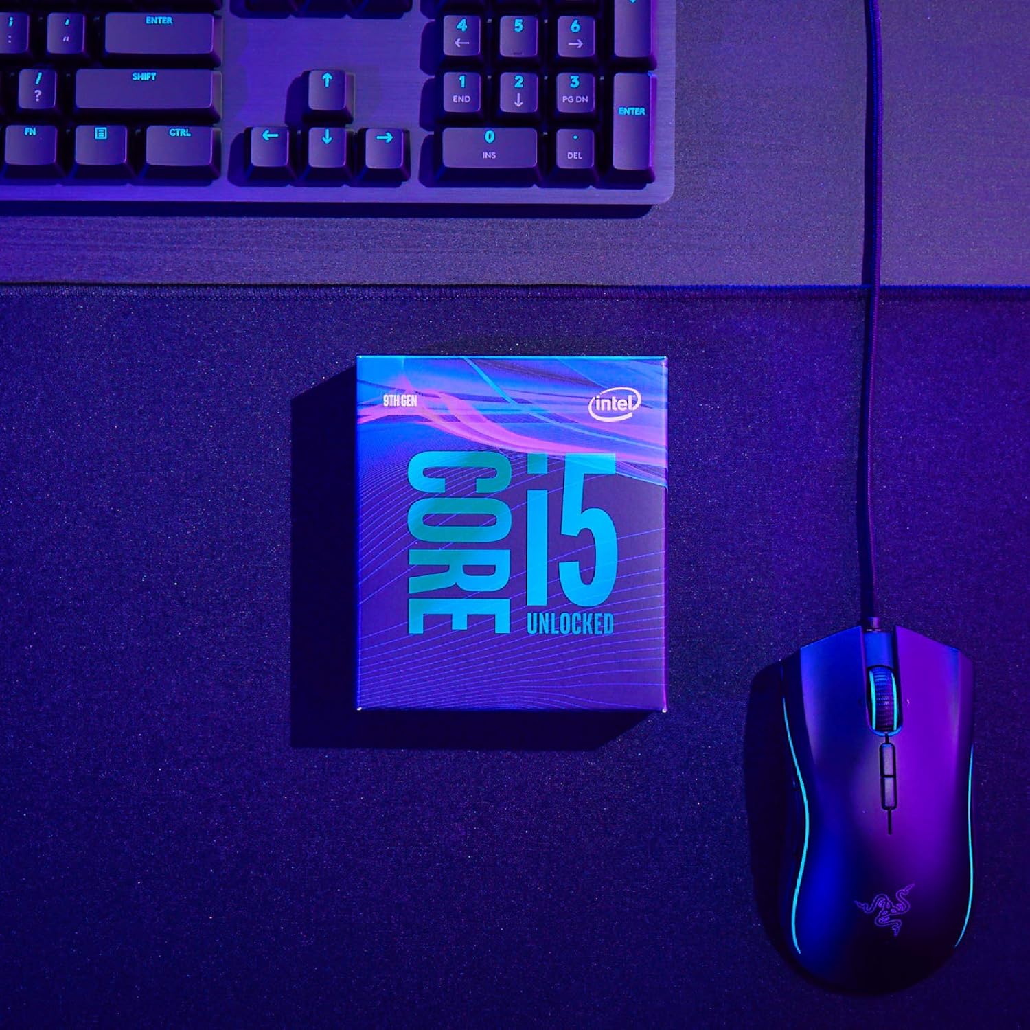 Intel Core i5-9600K Desktop Processor 6 Cores up to 4.6 GHz Turbo unlocked LGA1151 300 Series 95W (Renewed)