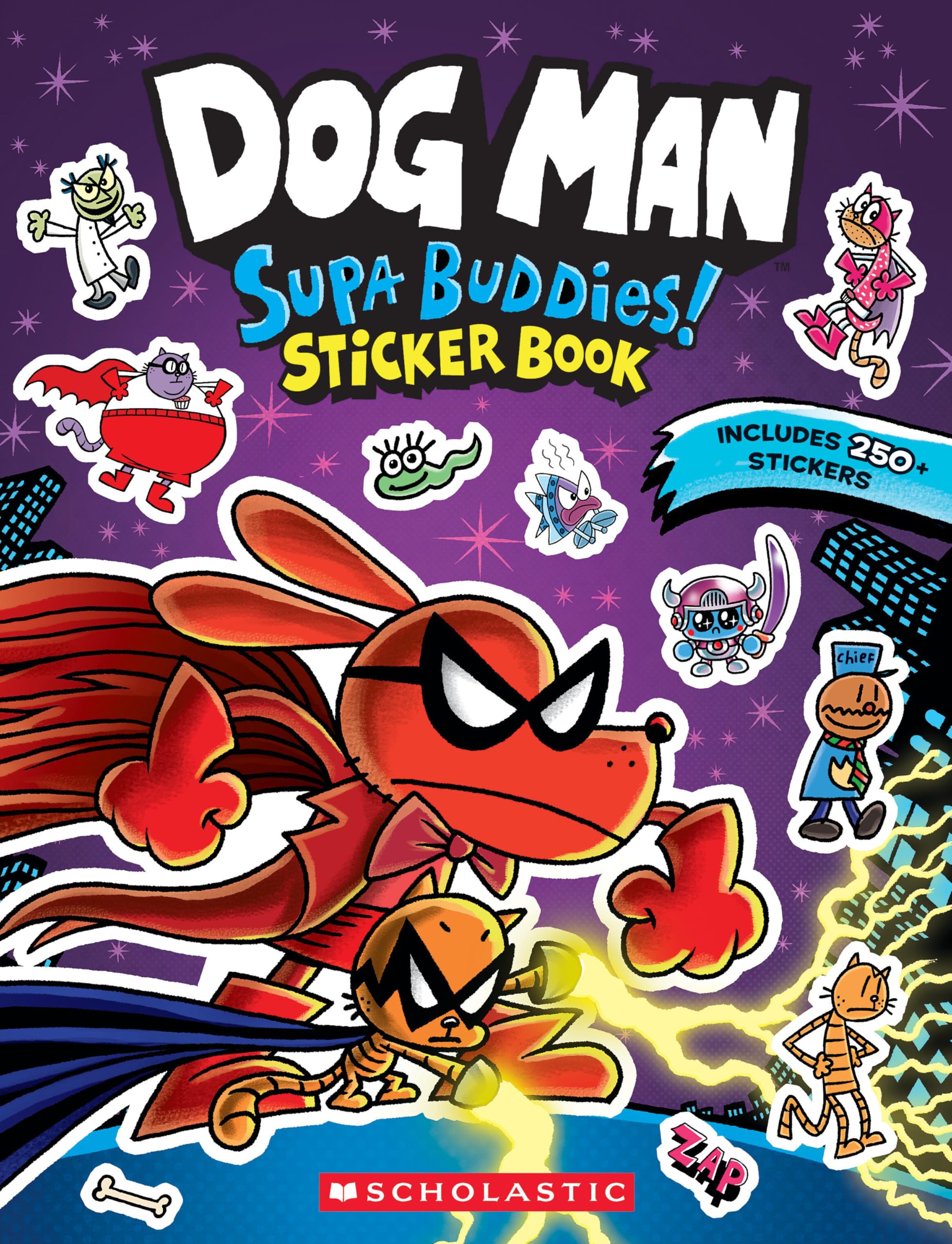 Dog Man: Official Supa Buddies Sticker Book