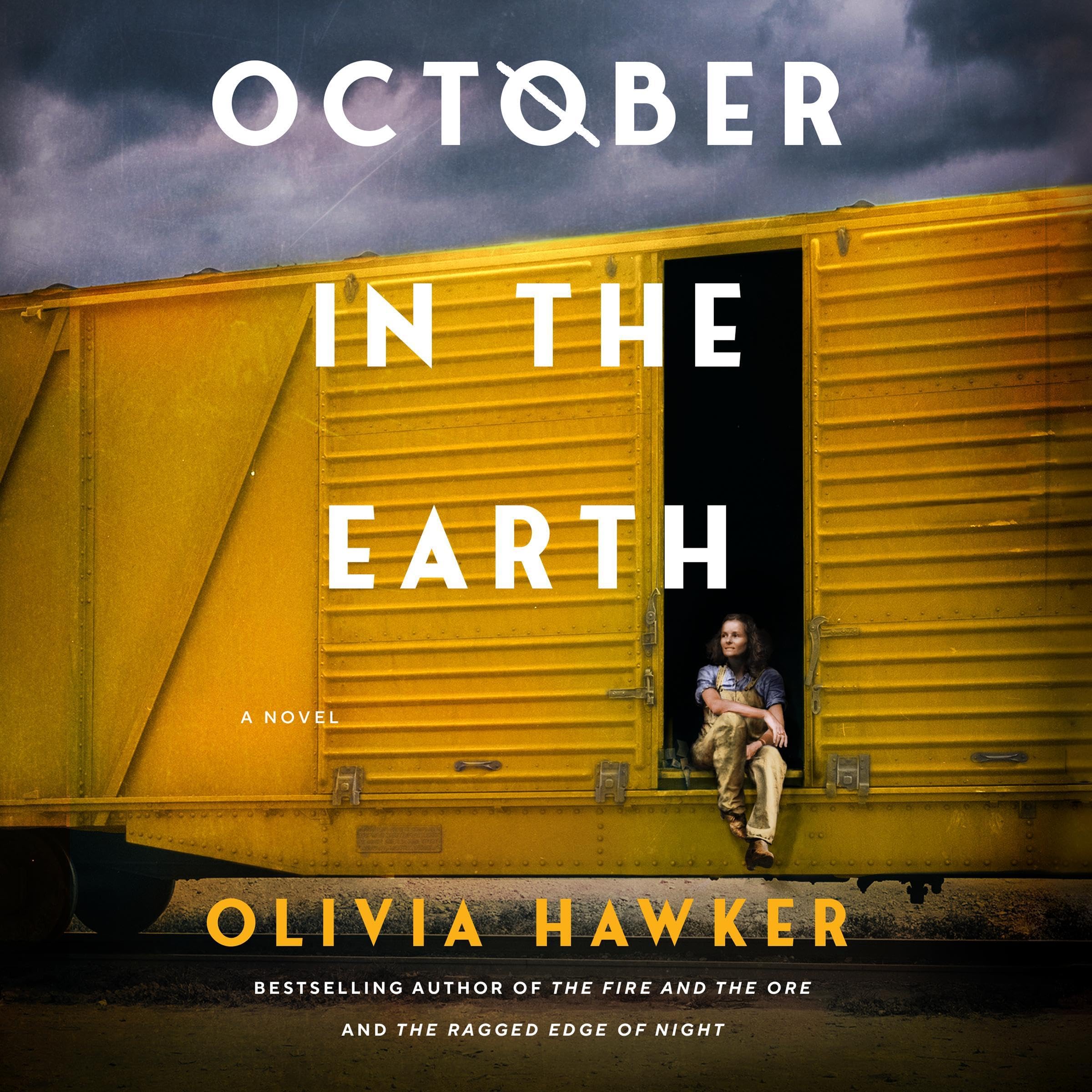 Cover art for October in the Earth