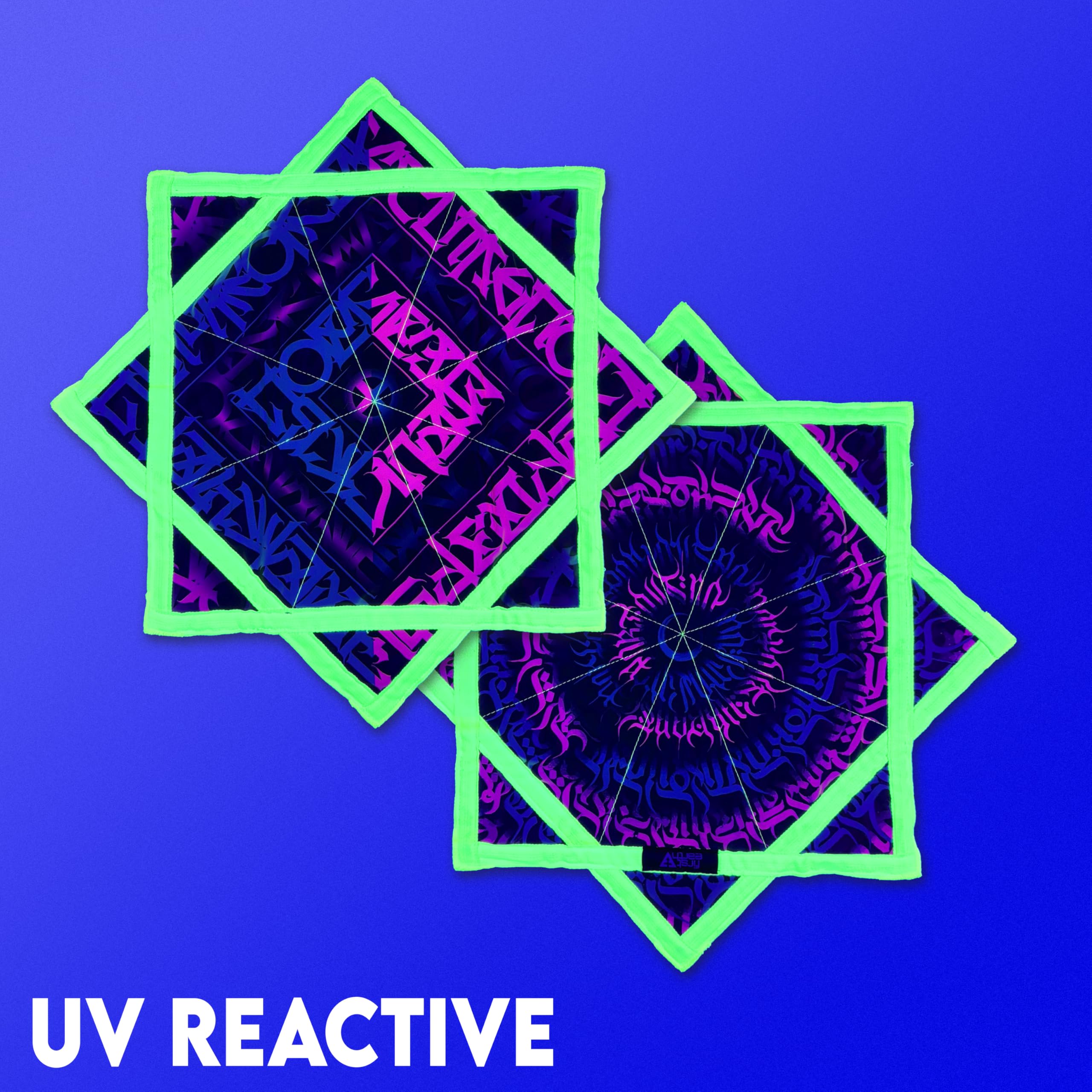 Mini Flow Star - Dapo Star - Flow Toy - by First Earth (Calligraffiti (UV))