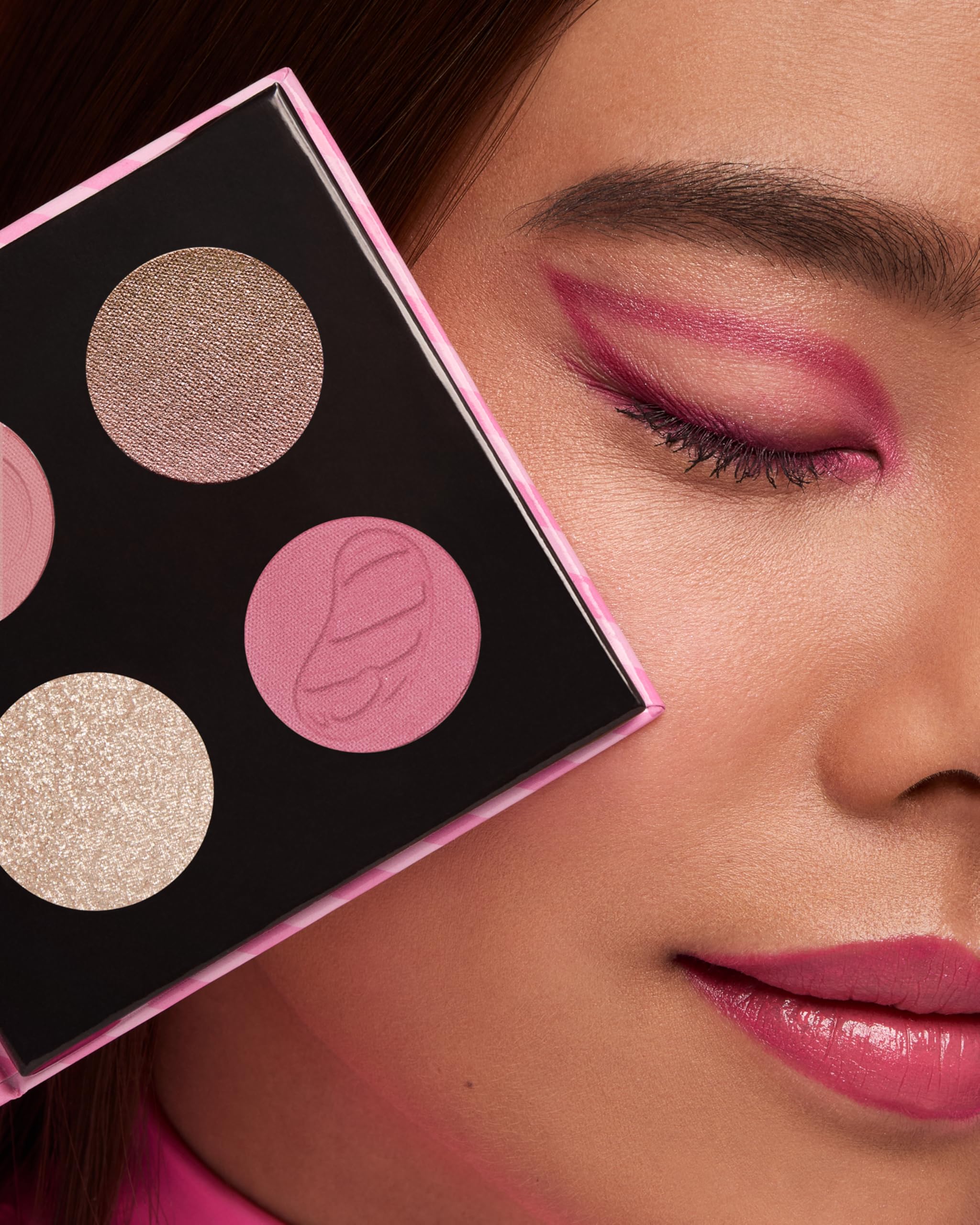 KIKO Milano Candy Crush™ Multi Finish Eyeshadow Palette 02, Paleta 4 Matowych, Metalicznych I Błyszczących Cieni Do Powiek